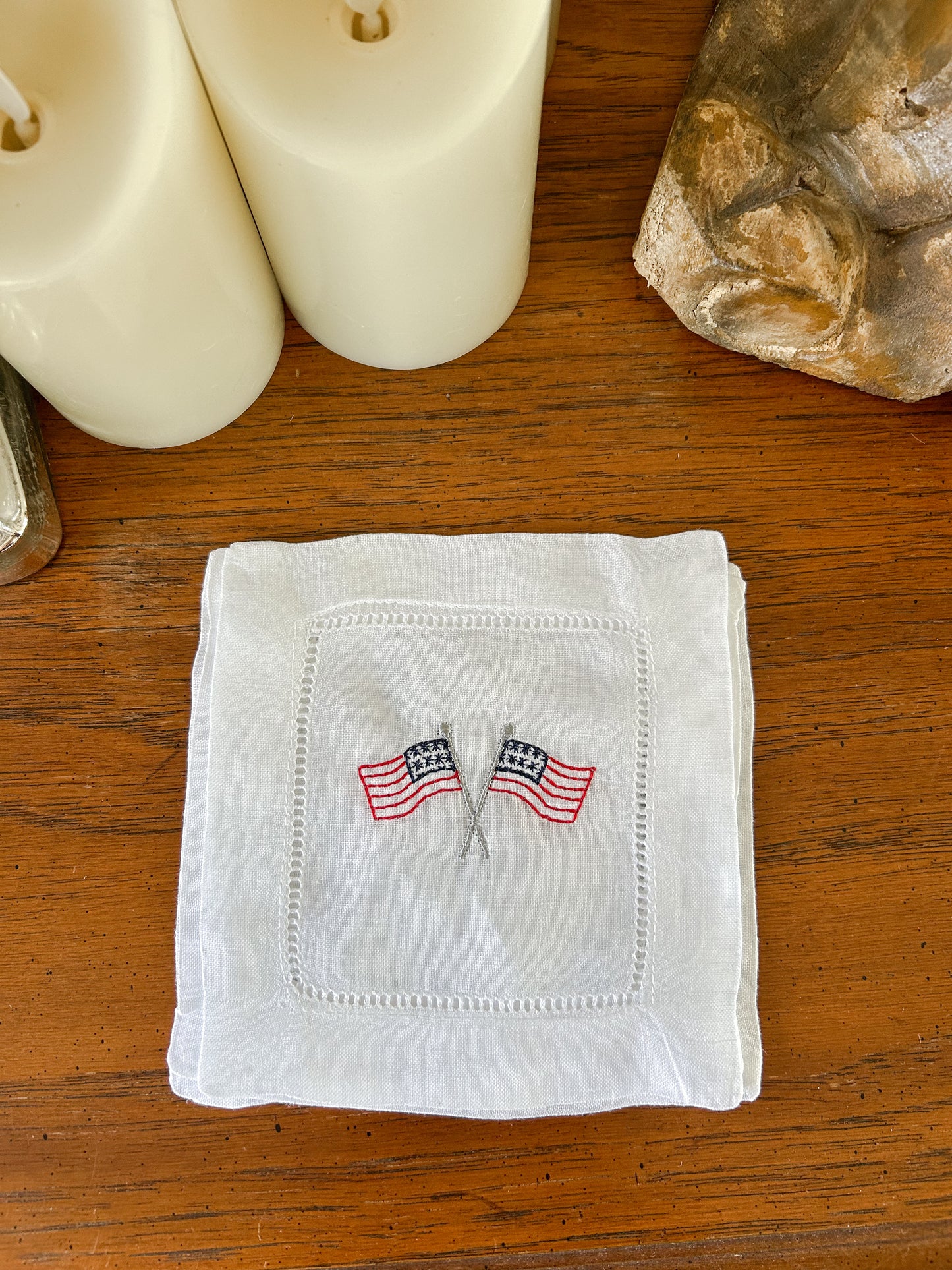 American Flag Cocktail Napkins