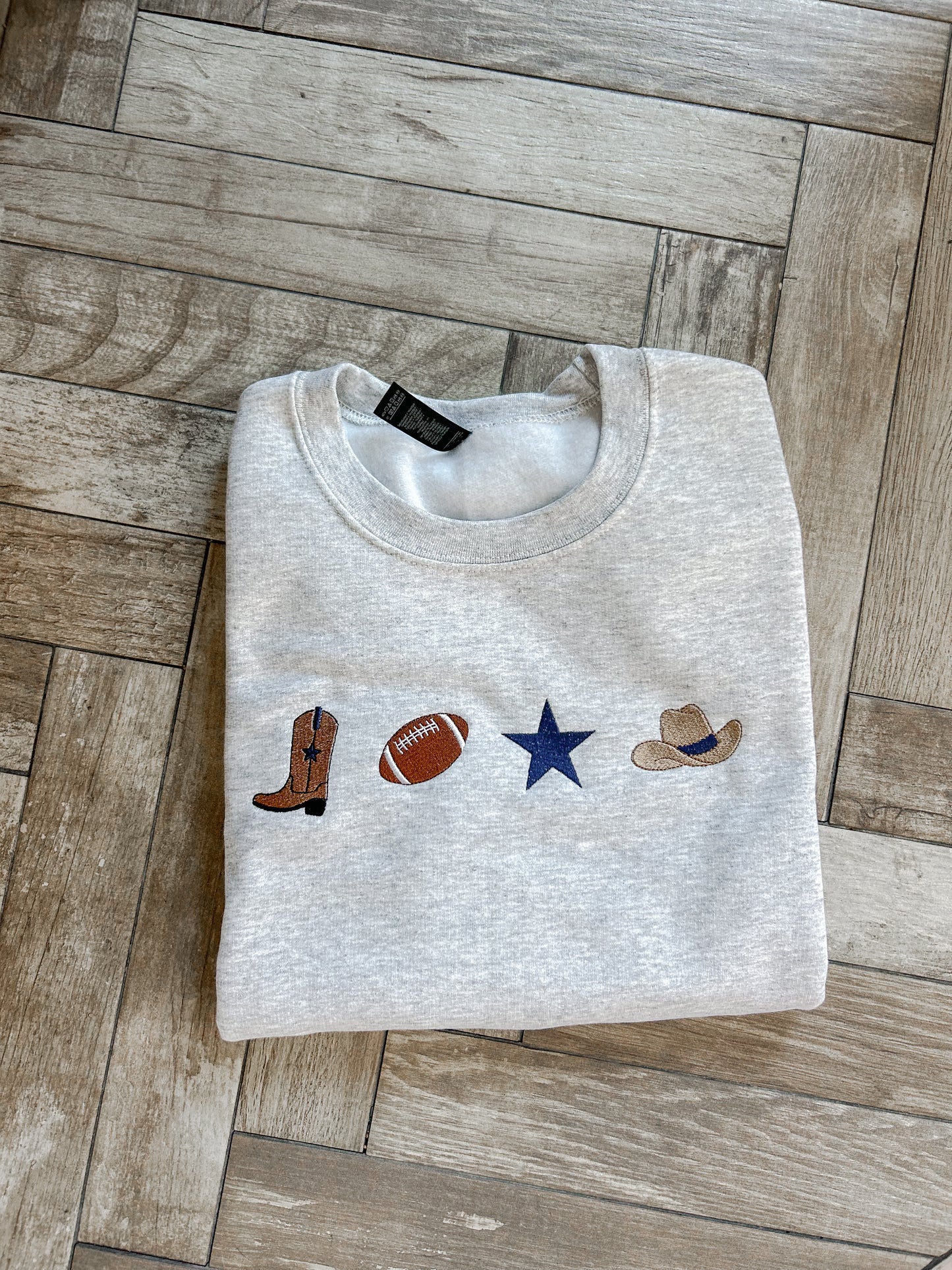 Dallas Charms Embroidered Sweatshirt