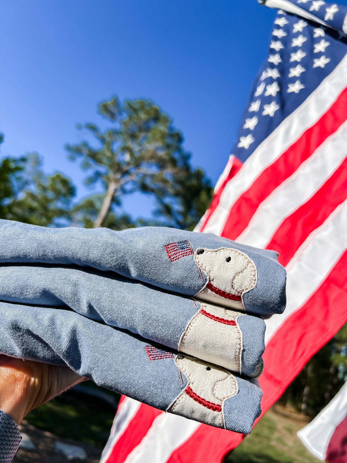 Patriotic Dog T-Shirt