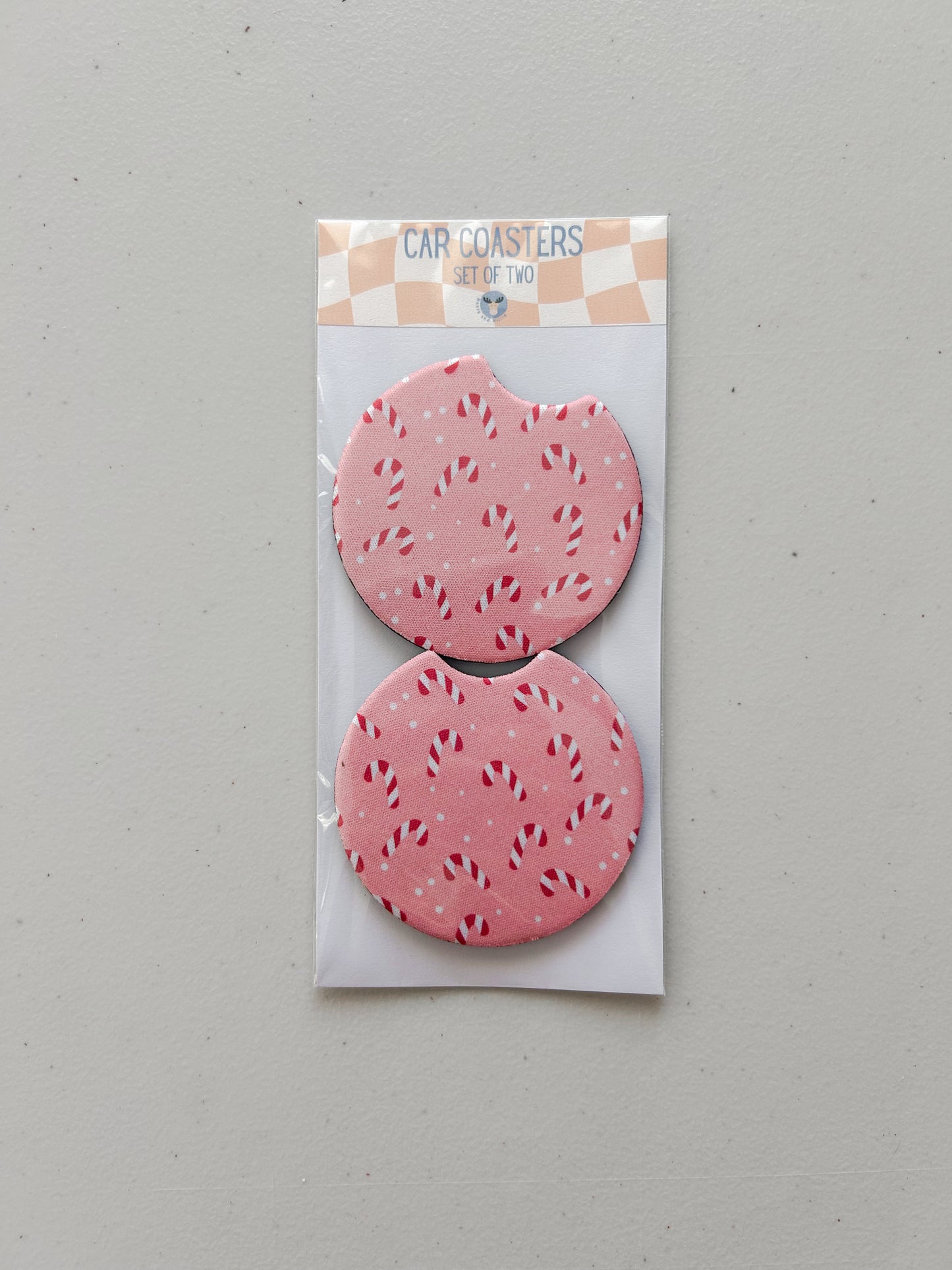 Set of Two Car Coasters - Assorted