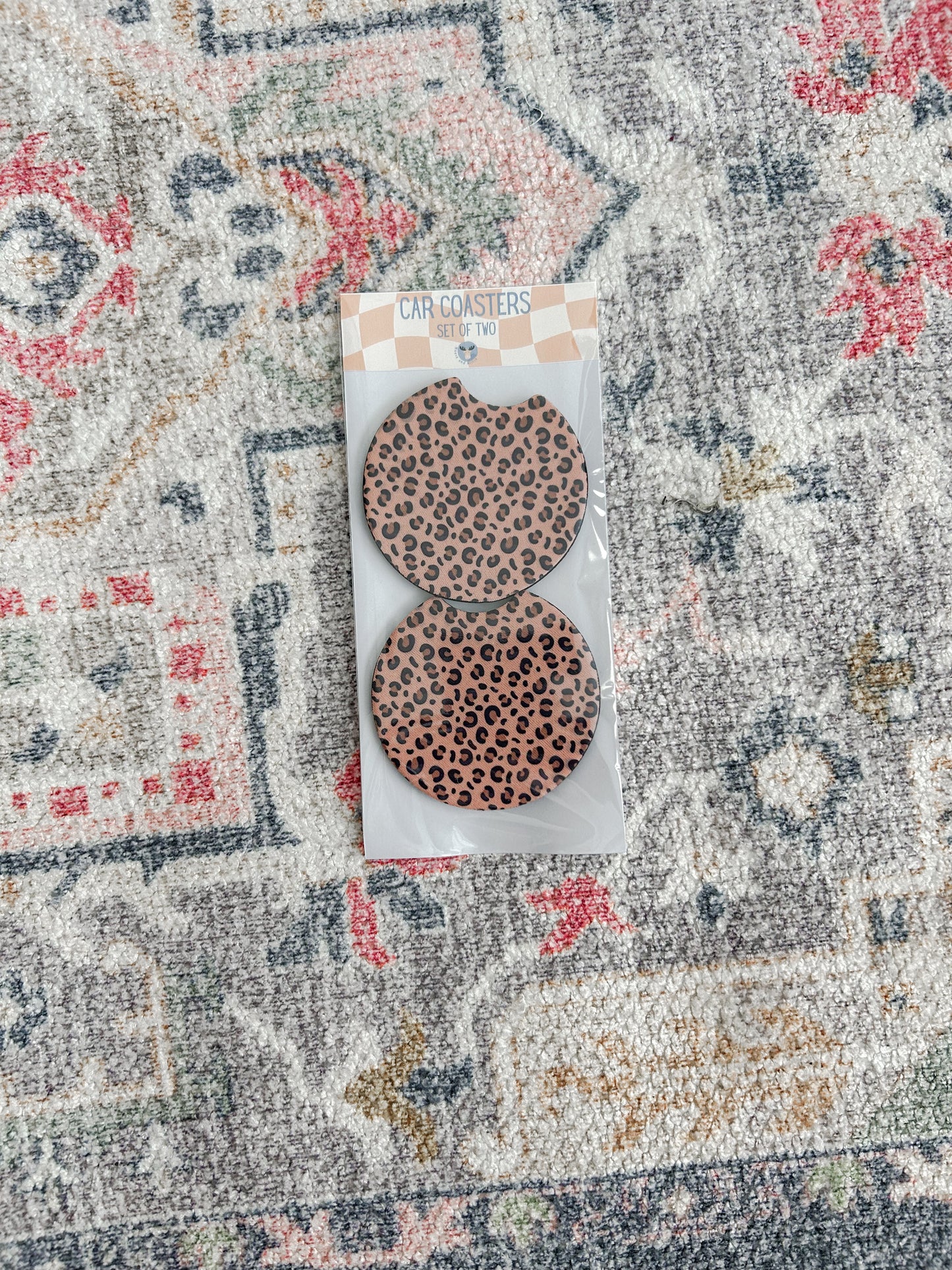 Set of Two Car Coasters - Assorted