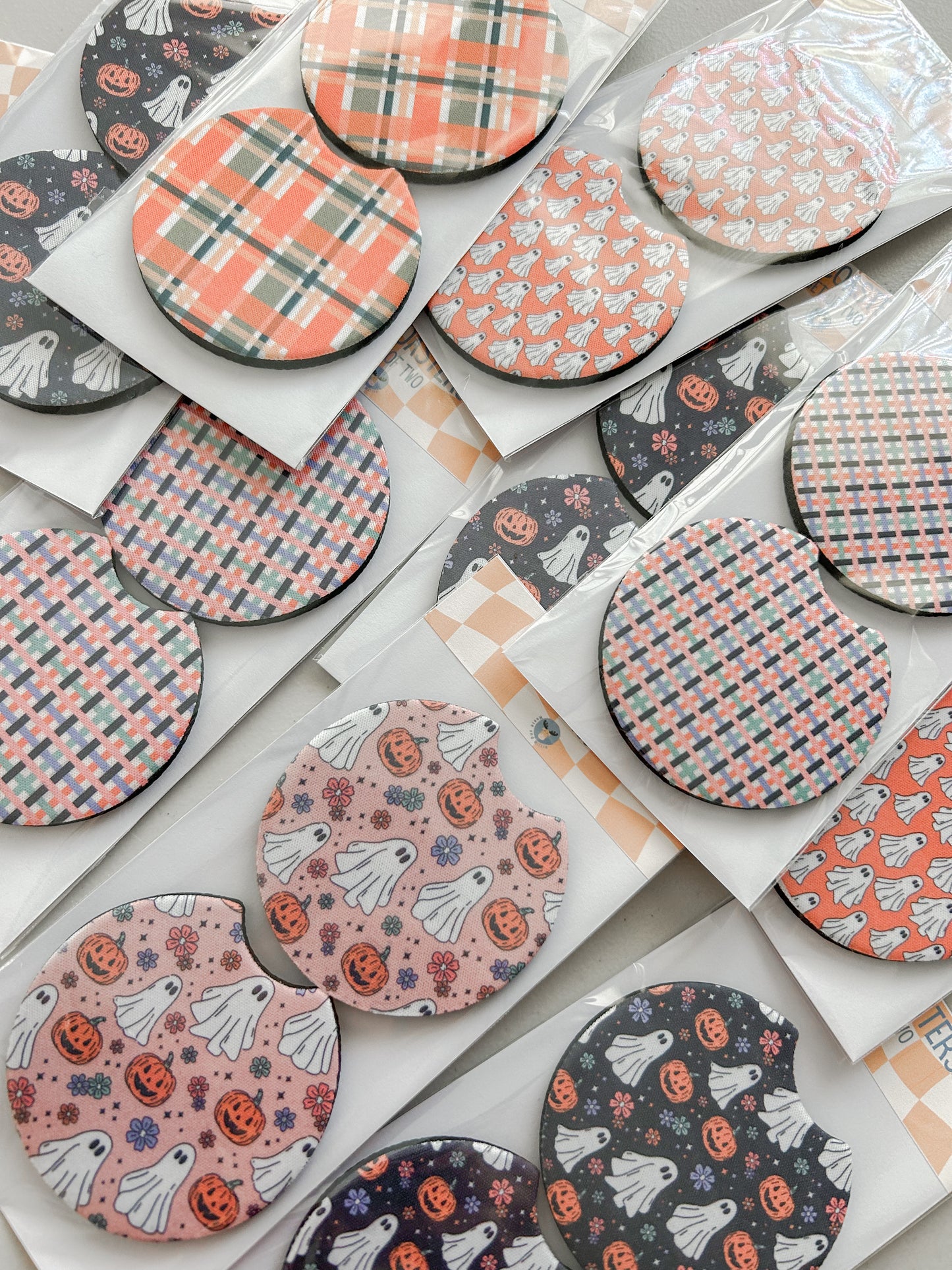 Set of Two Car Coasters - Assorted