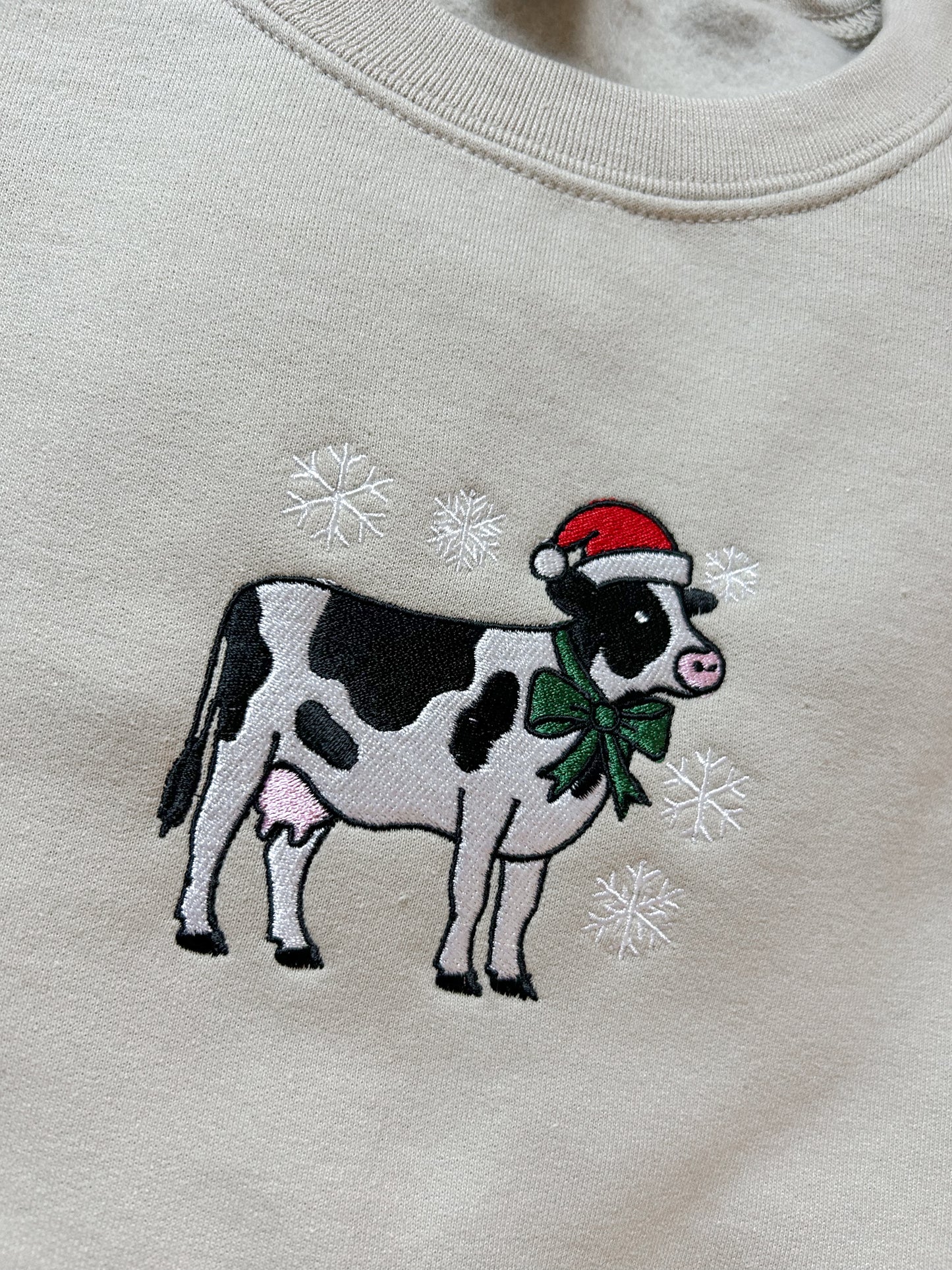 Christmas Cow
