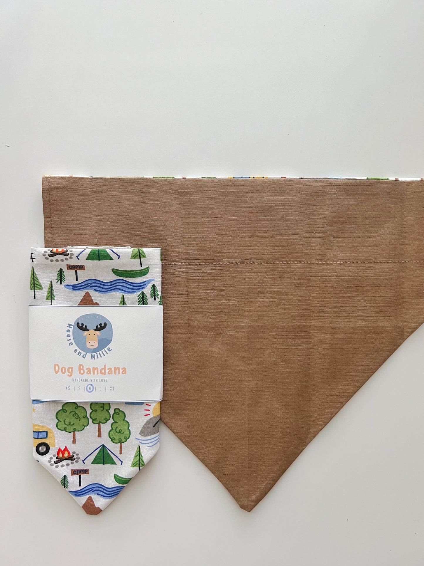 Camping - Over the Collar Dog Bandana
