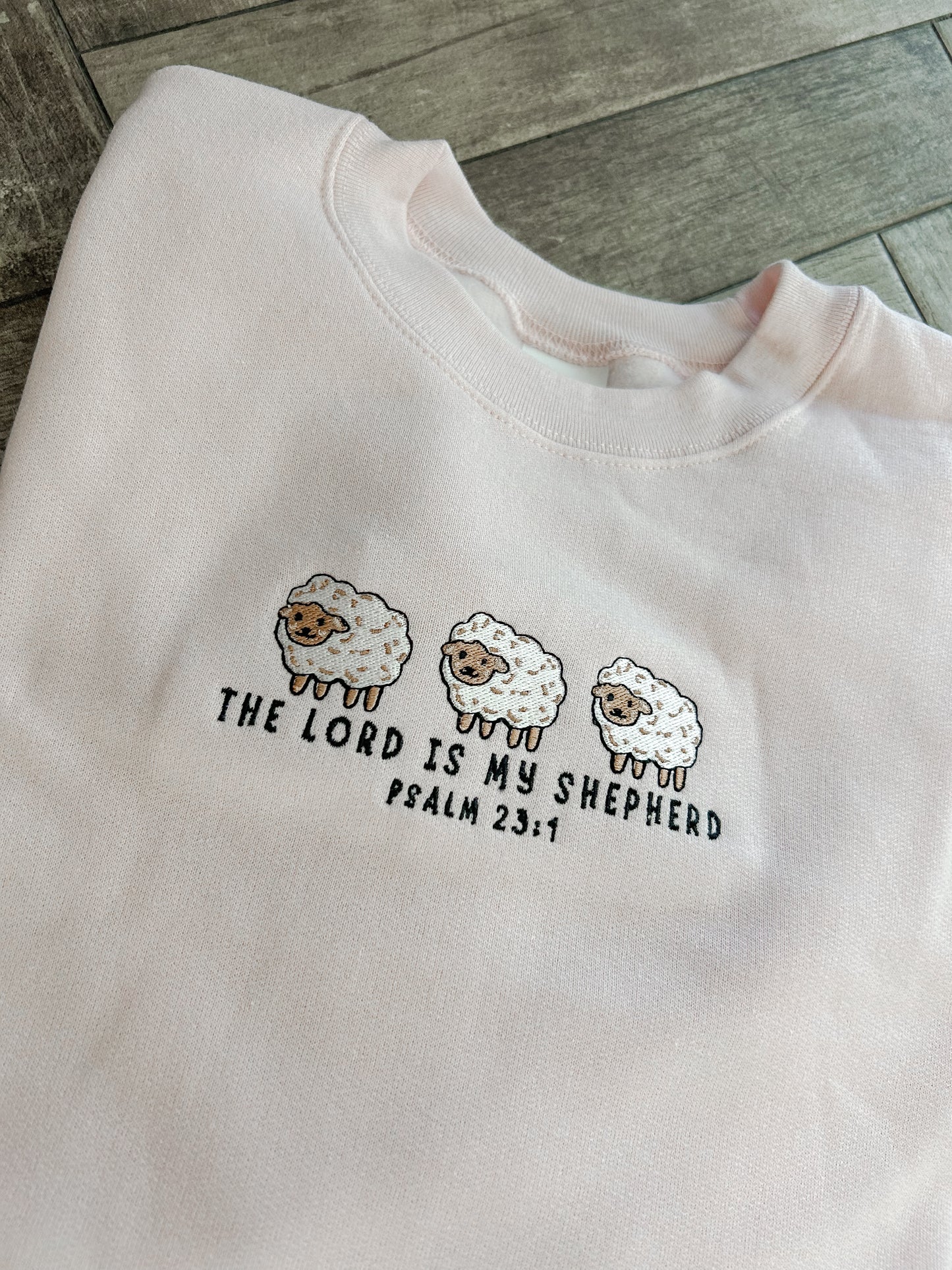 The Lord Is My Shepherd - Pink
