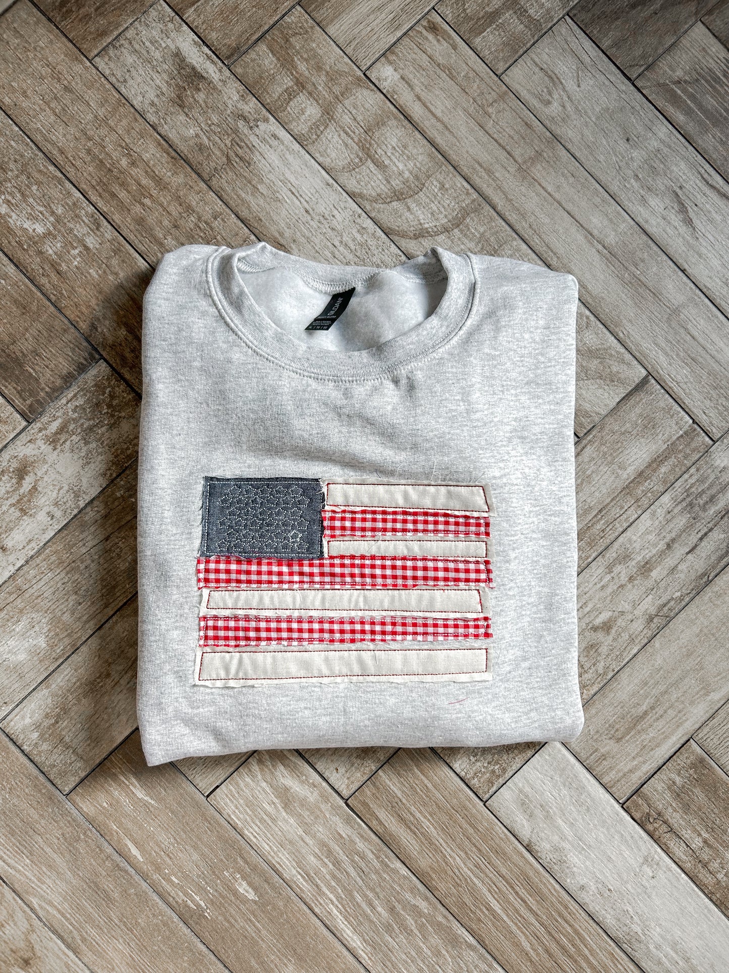 Vintage Flag Sweatshirt