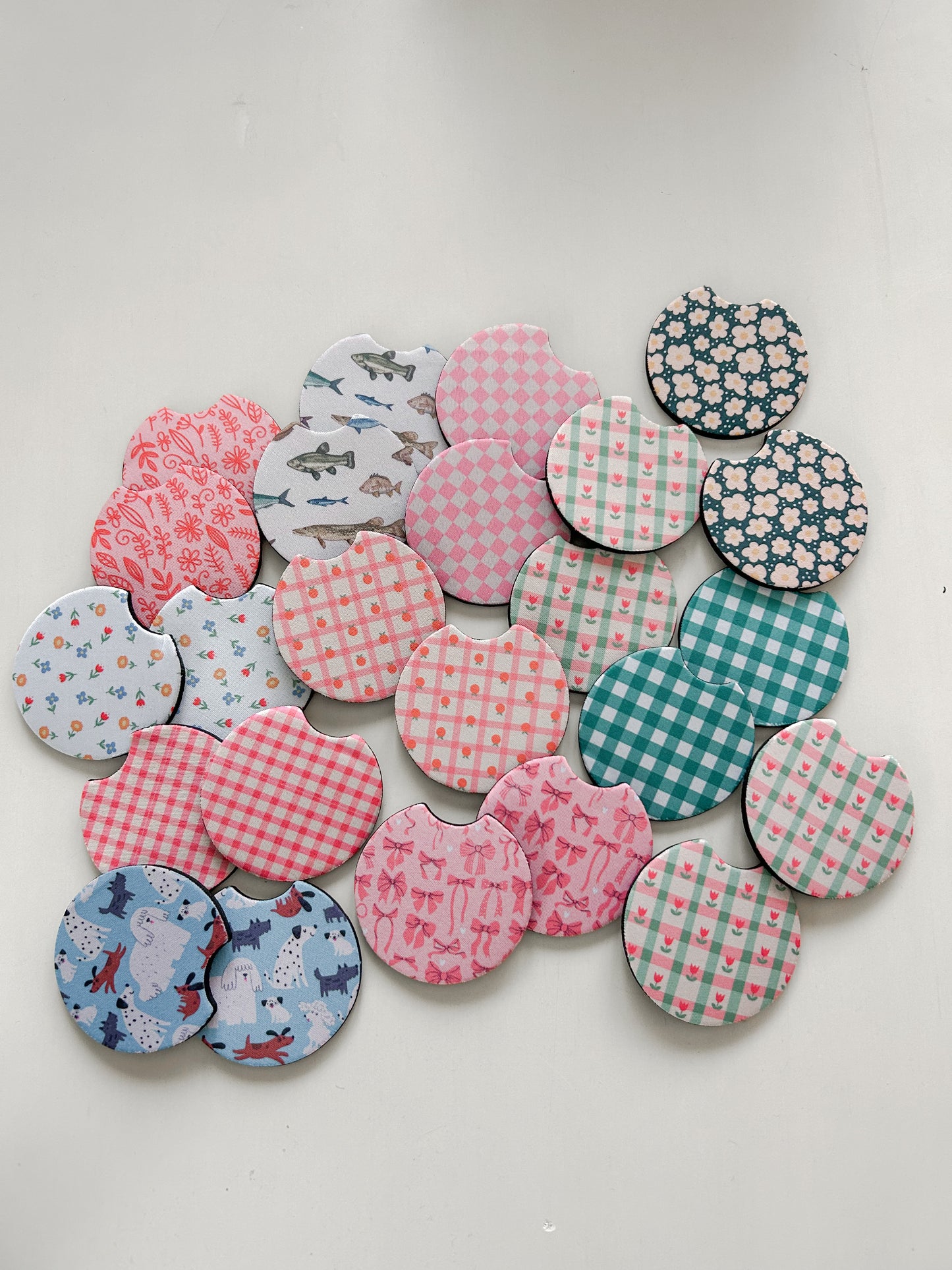 Set of Two Car Coasters - Assorted