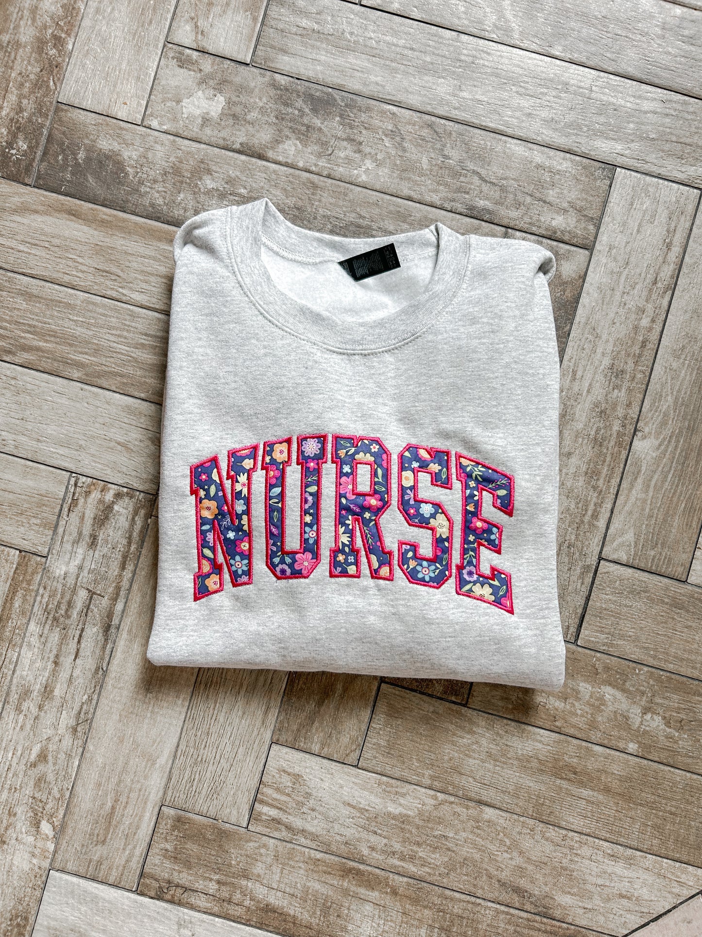 Nurse Embroidered Sweatshirt