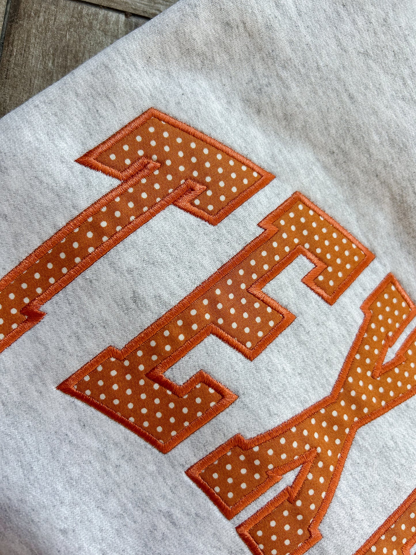 Texas Applique - Polka Dots