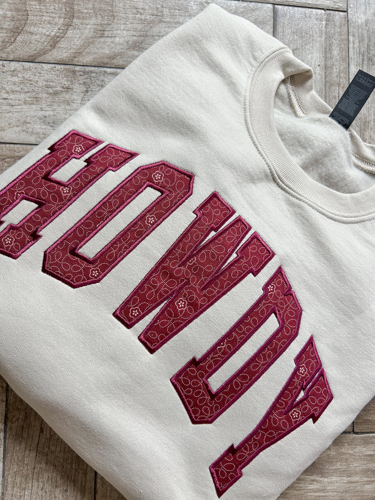 Howdy Applique Sweatshirt