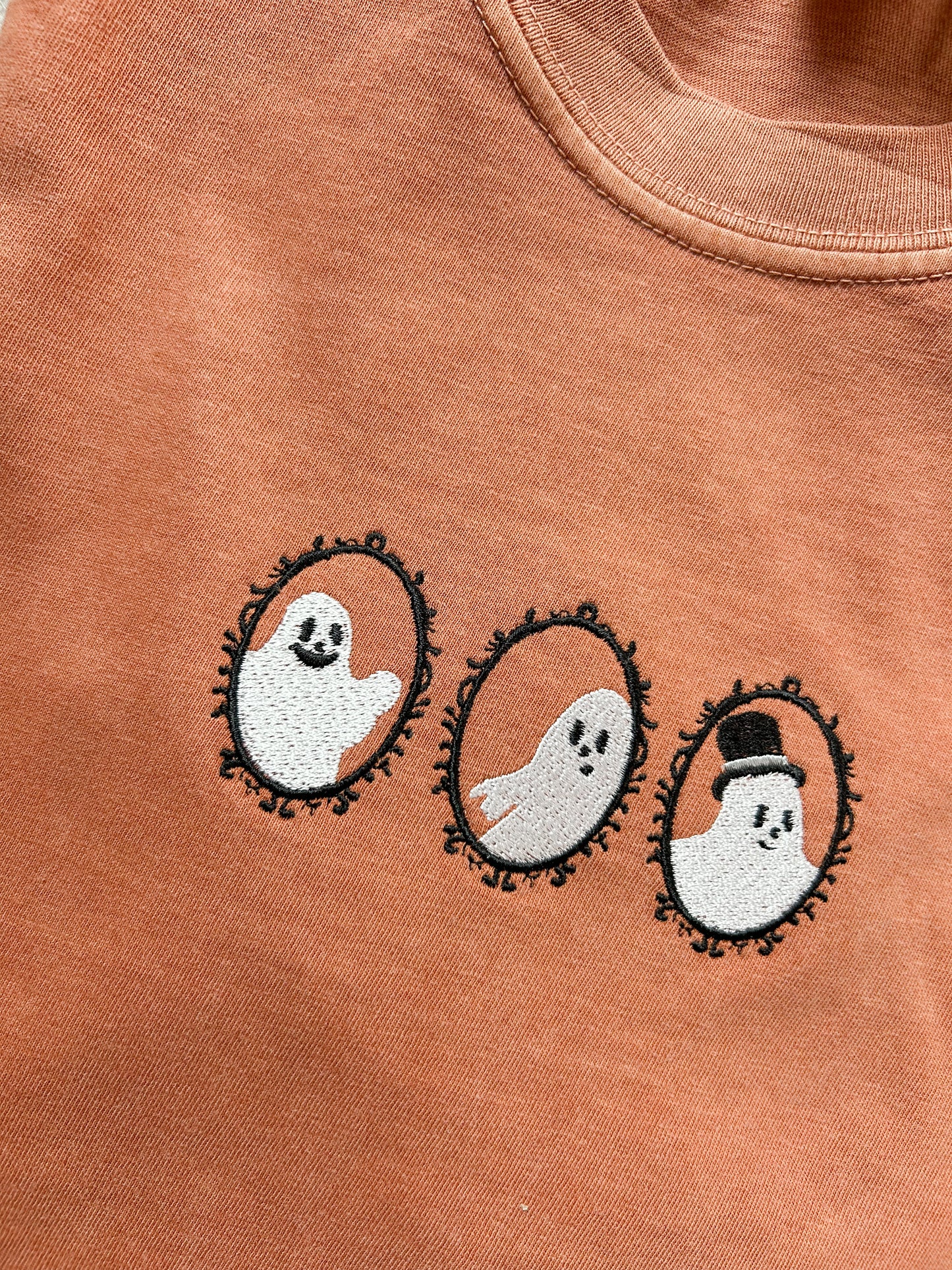 Ghost Trio Embroidered Tee