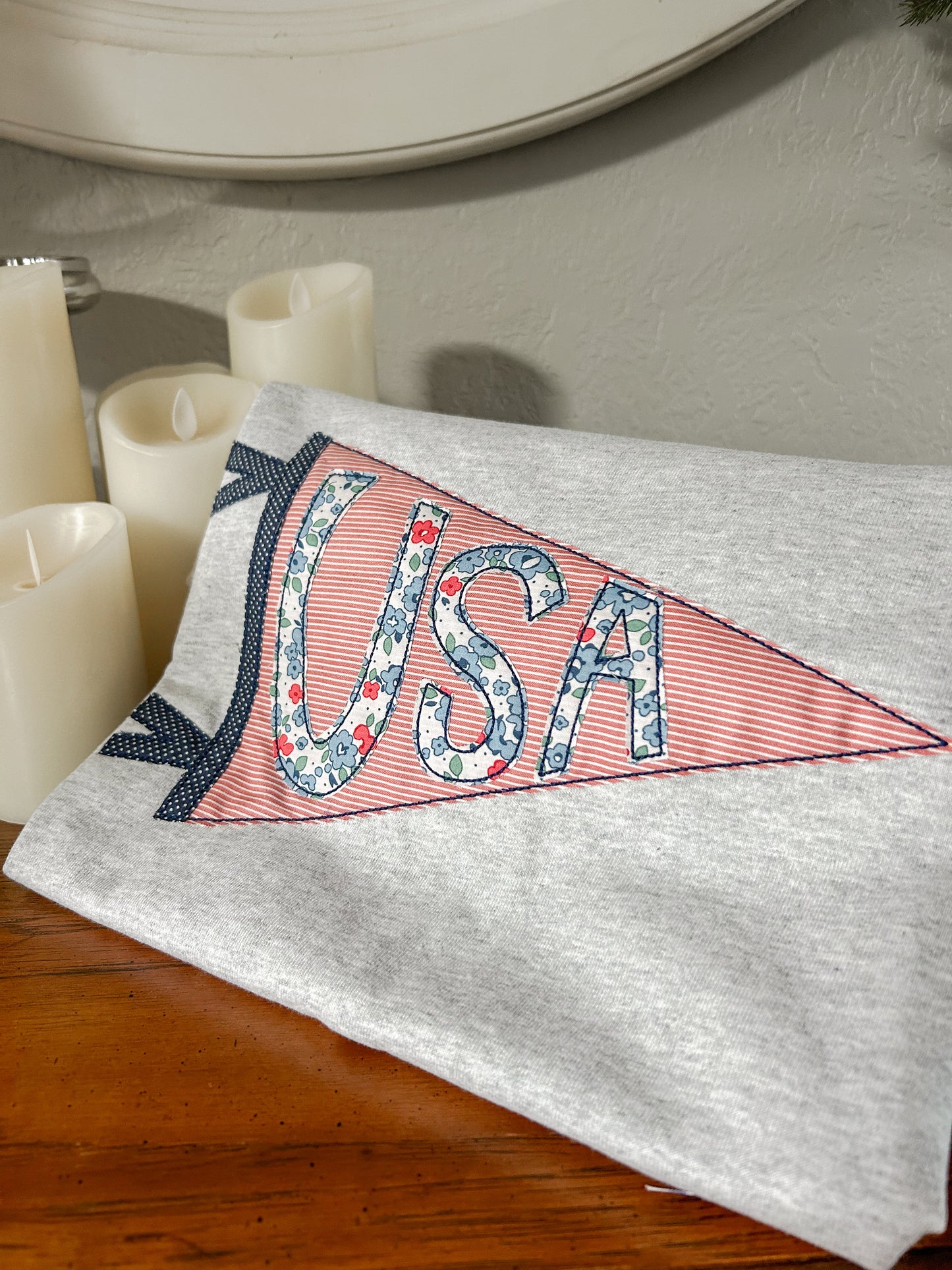 USA Pennant Tshirt