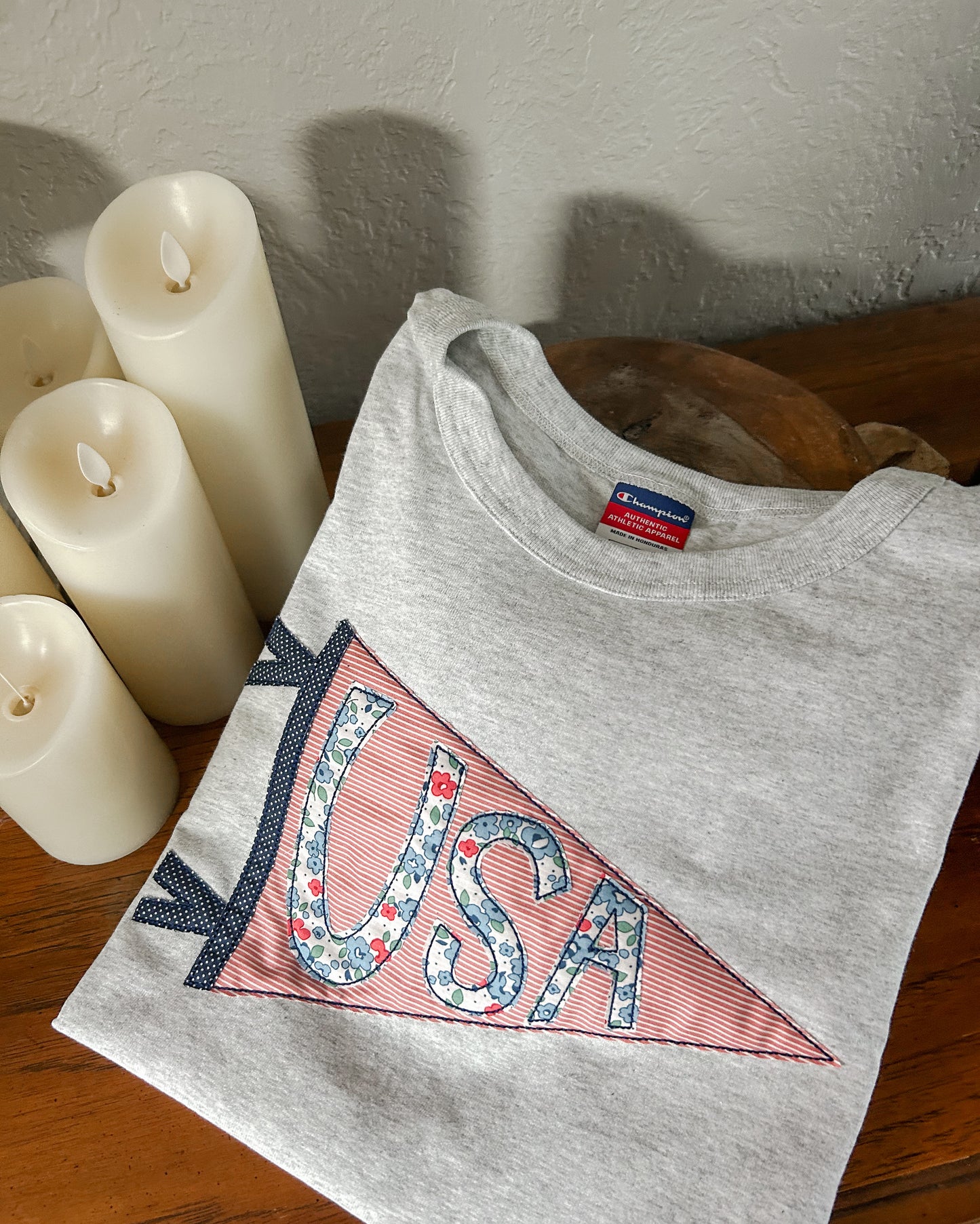 USA Pennant Tshirt