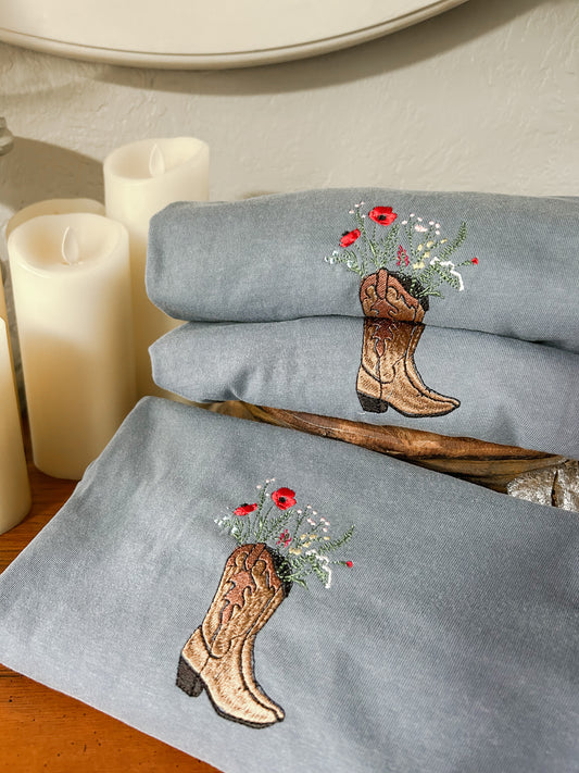 Poppy Cowboy Boots