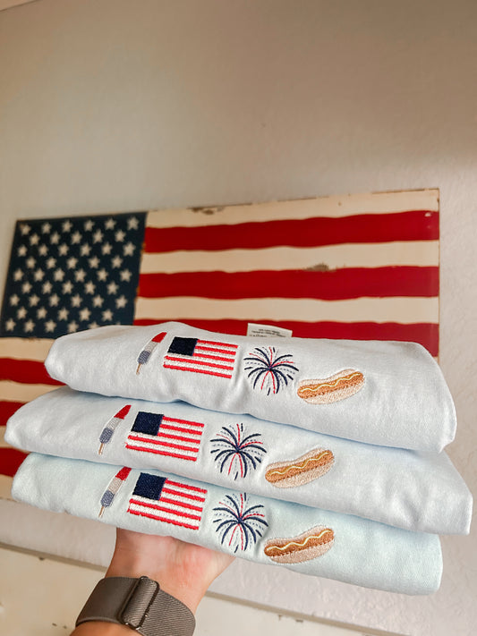 Fourth of July Charms T-shirt