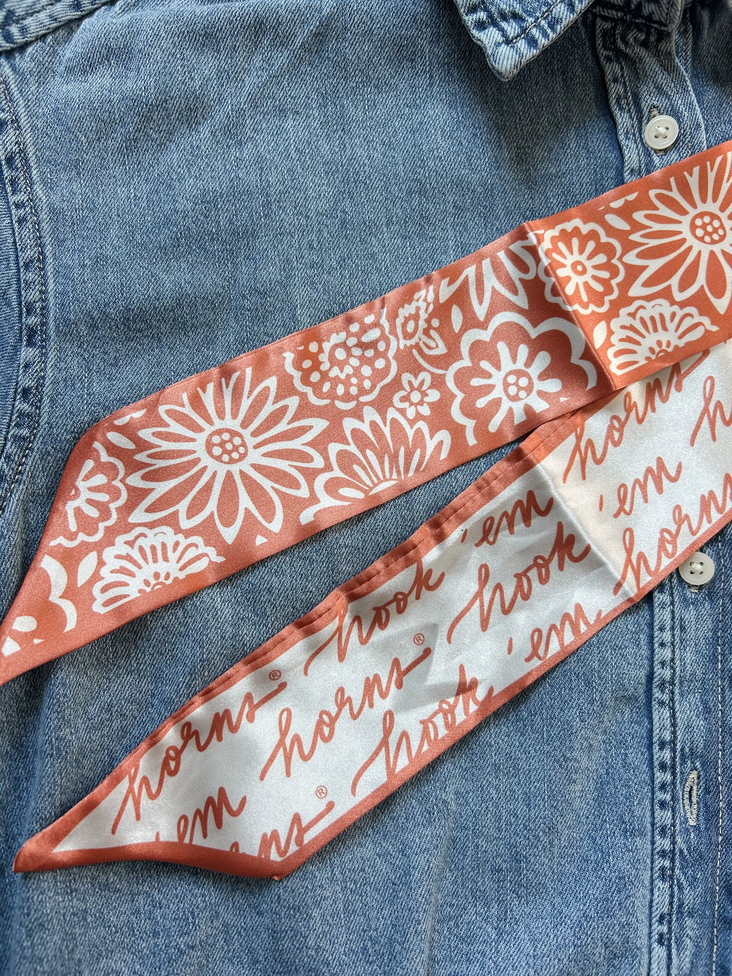 Hook 'Em Skinny Scarf