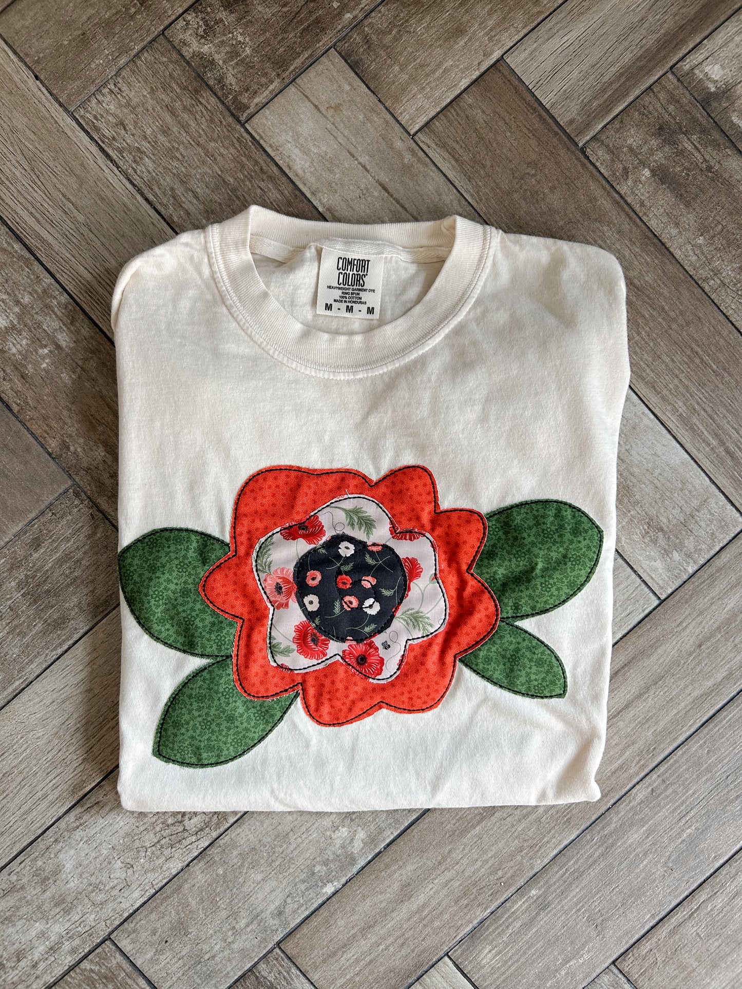 Poppy Applique T-Shirt
