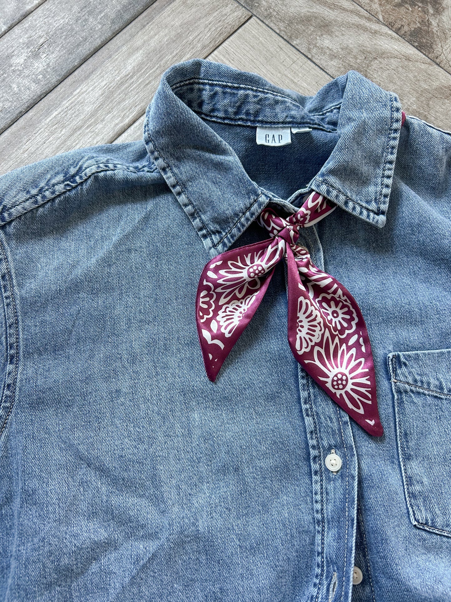 Gig 'Em Skinny Scarf