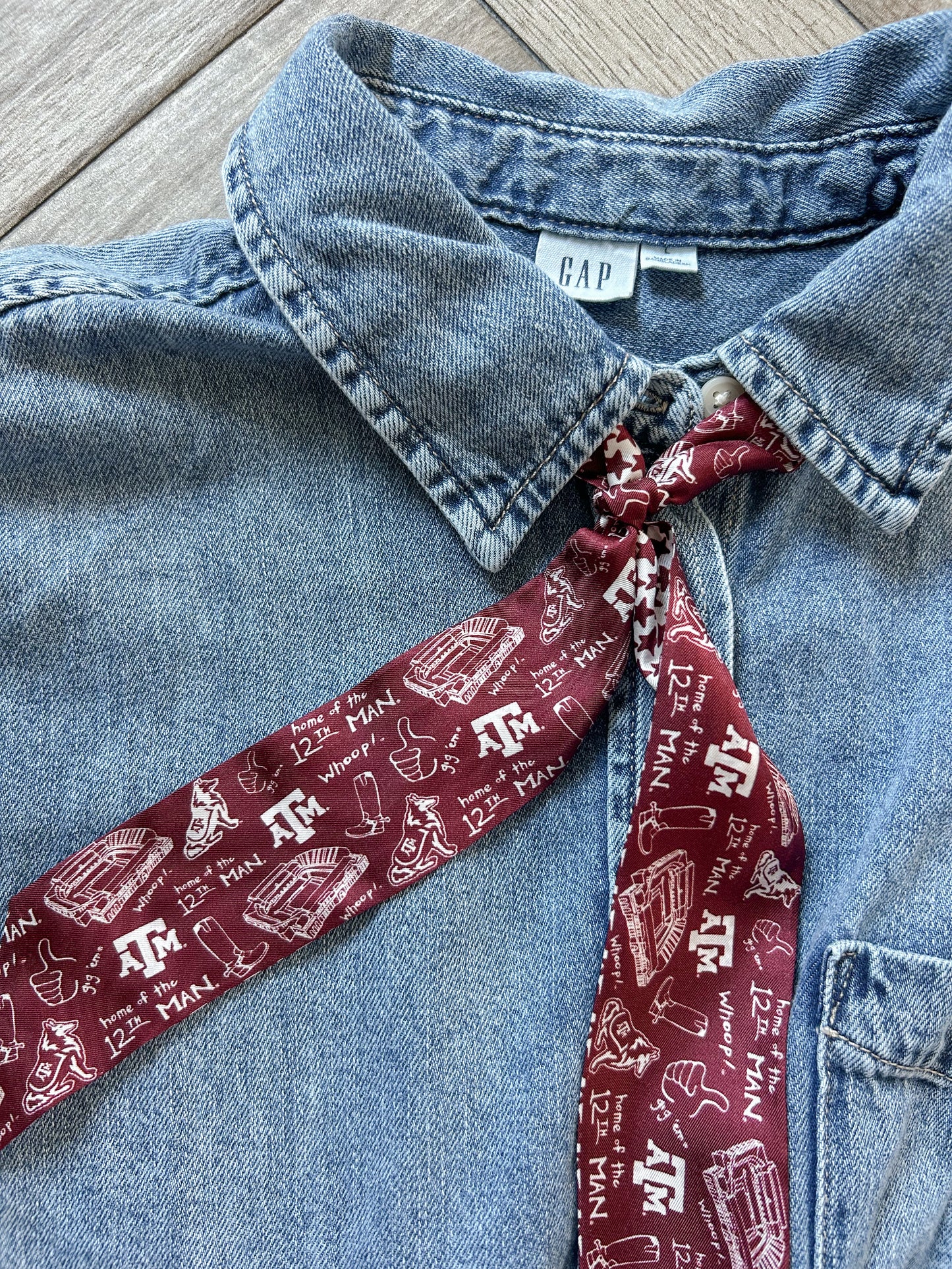 Sideline Skinny Scarf - Texas A&M