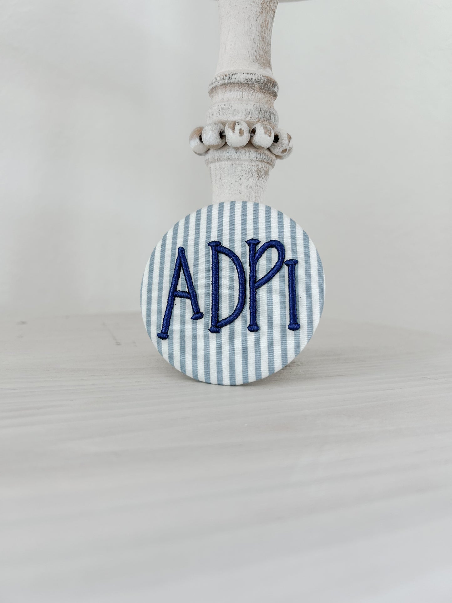 ADPi Embroidered Button