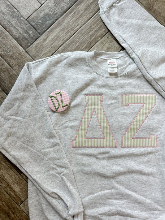 ∆Z Embroidered Sweatshirt