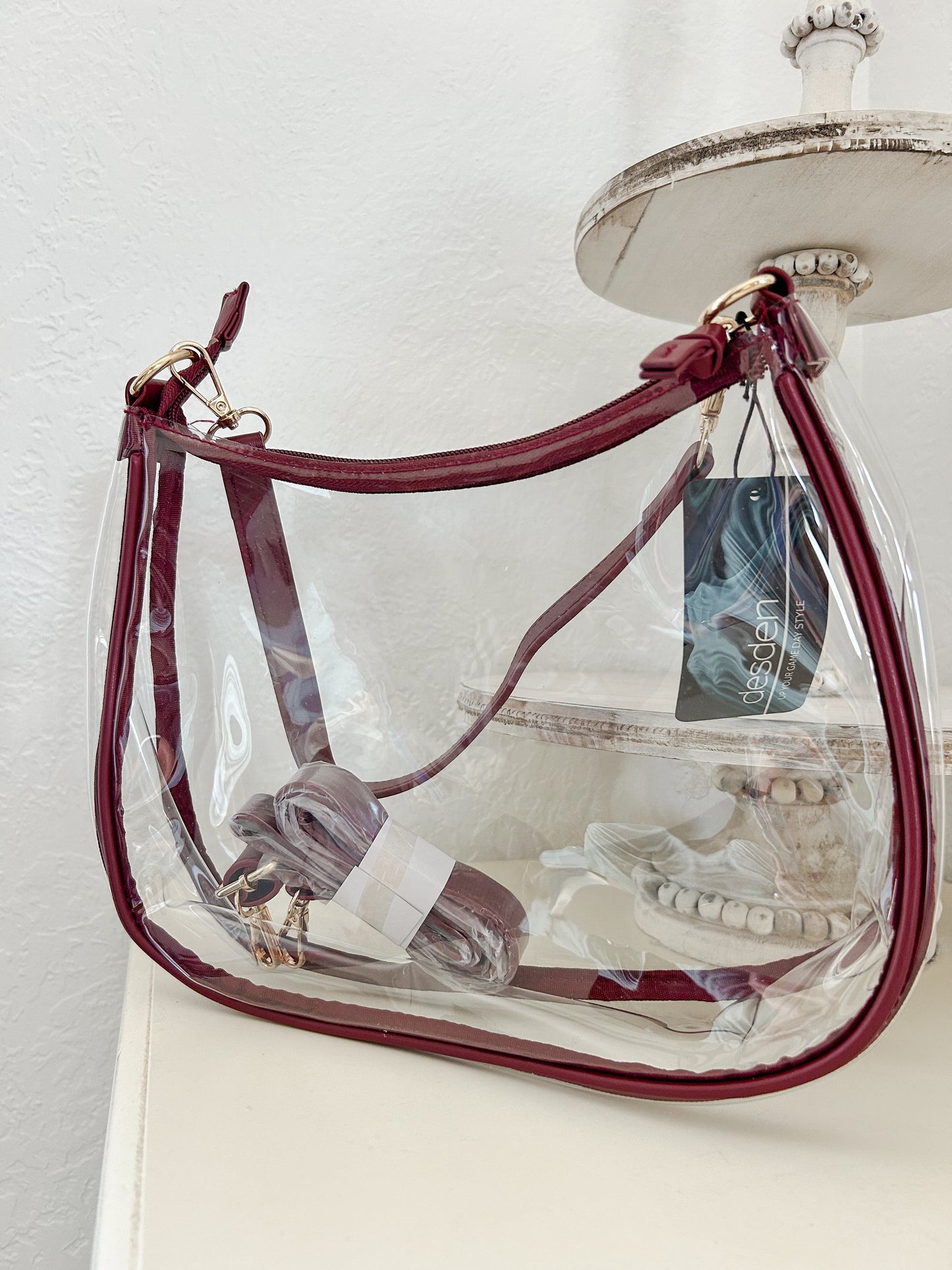Maroon Stadium Bag