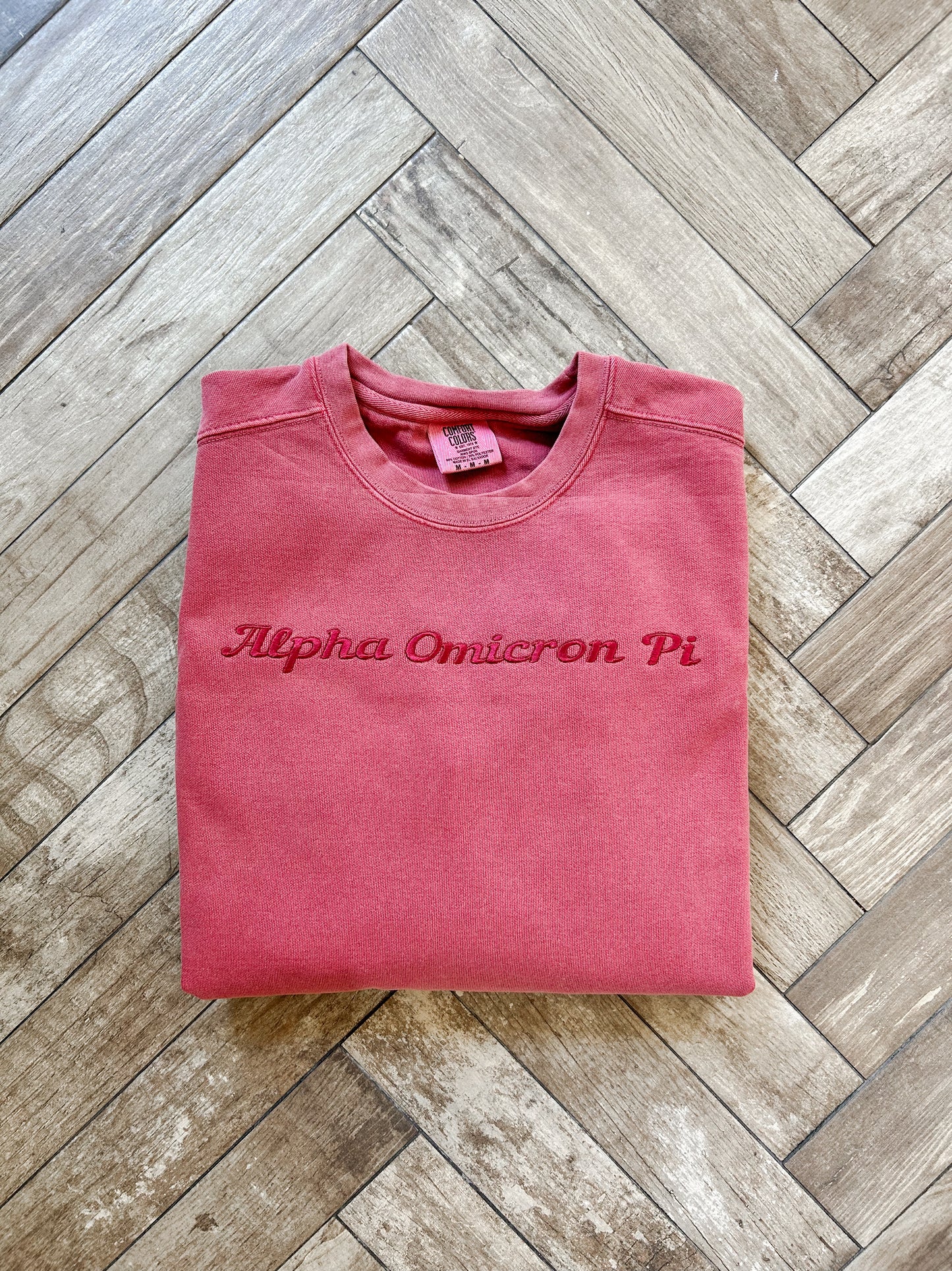 Alpha Omicron Pi - Monochromatic Sweatshirt