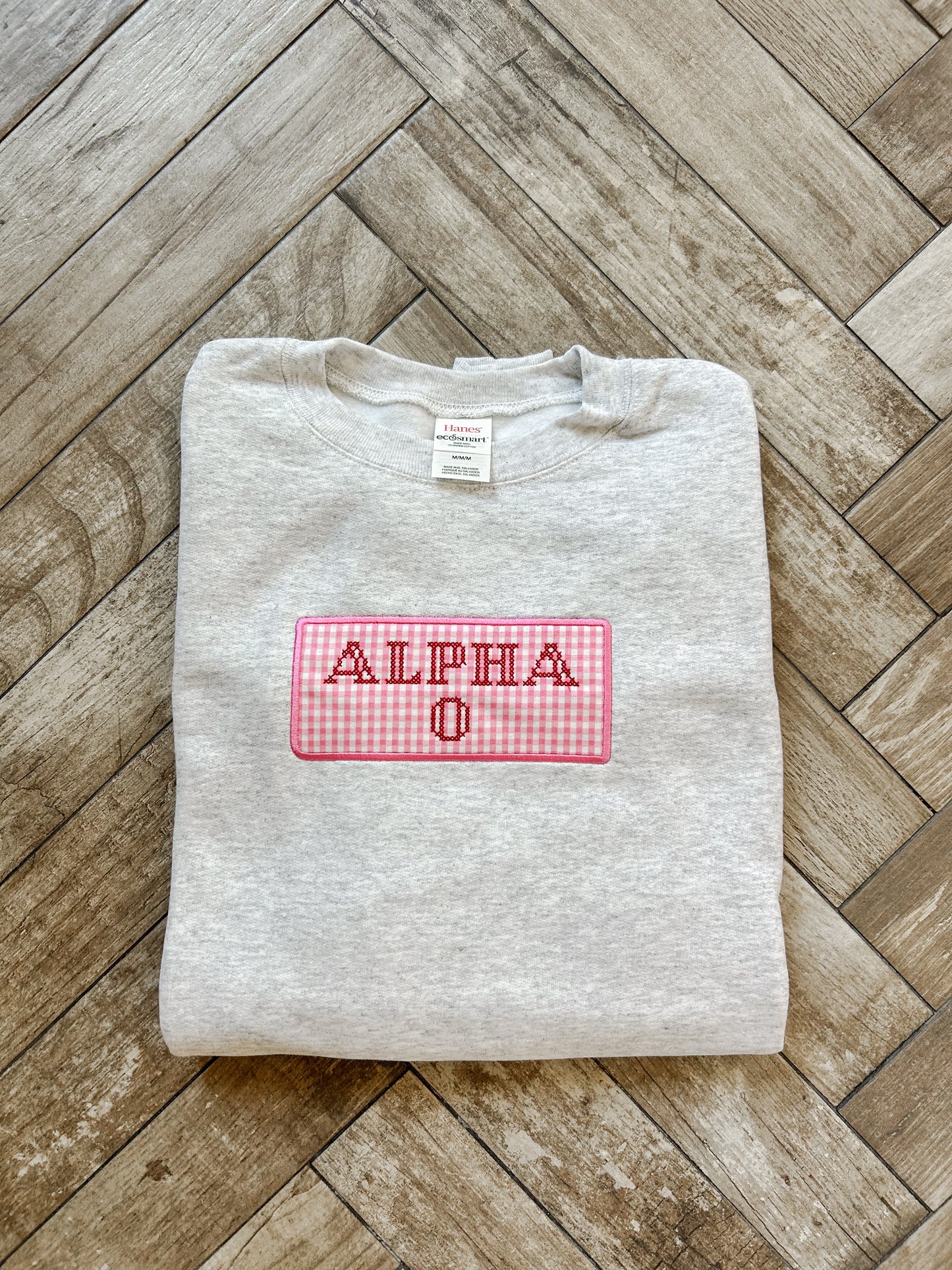 Alpha O - Cross Stitch