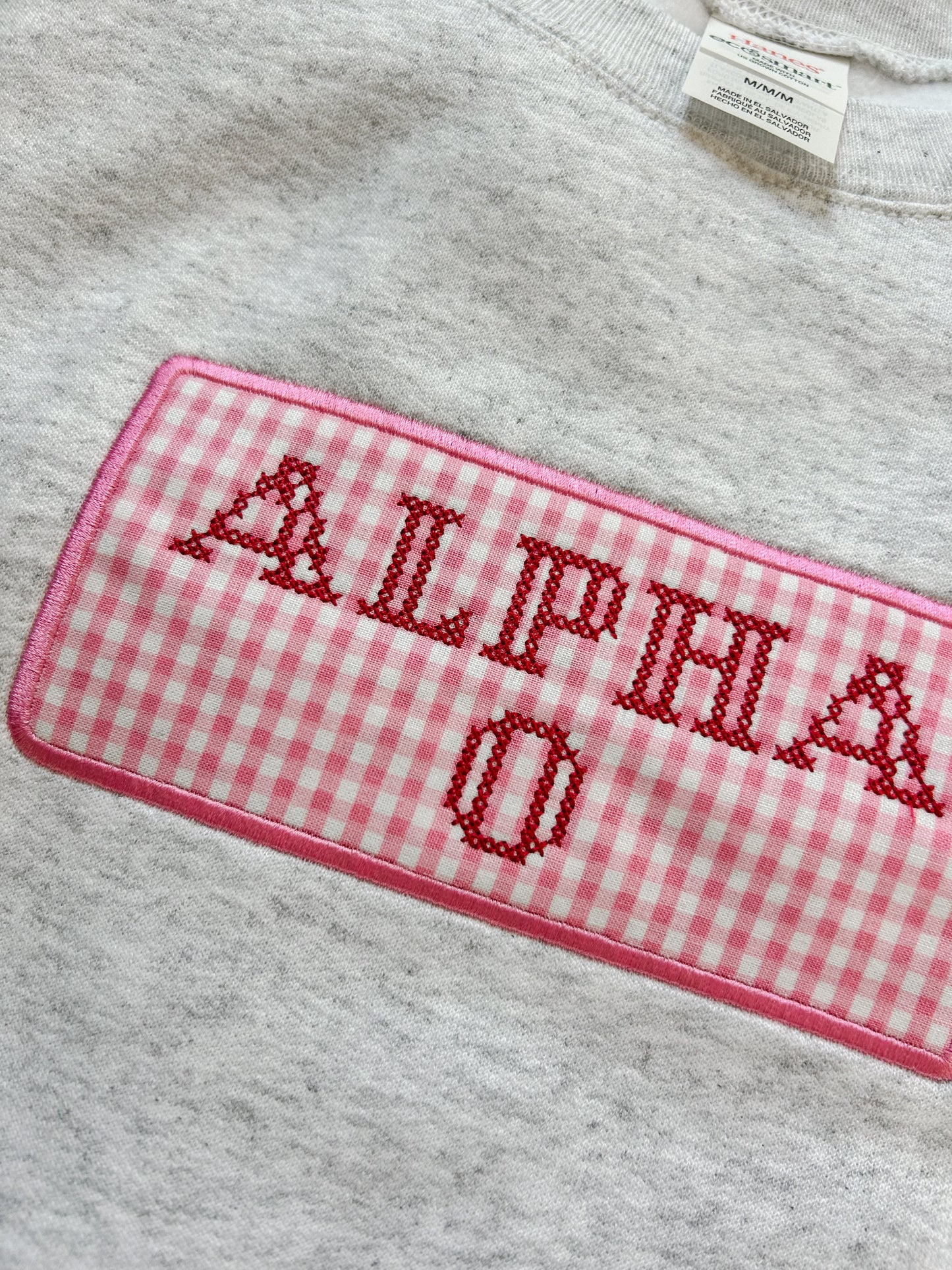 Alpha O - Cross Stitch
