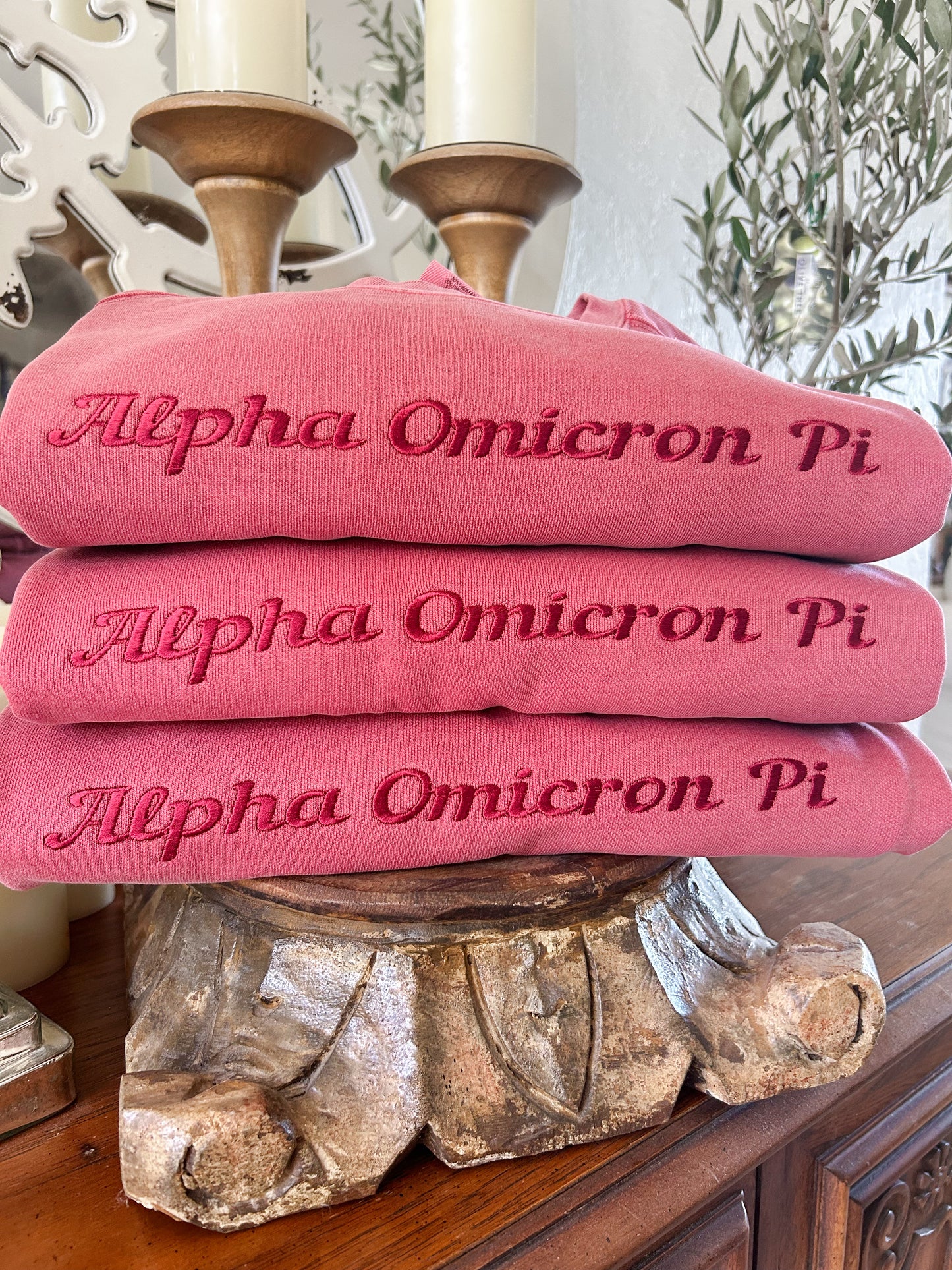 Alpha Omicron Pi - Monochromatic Sweatshirt