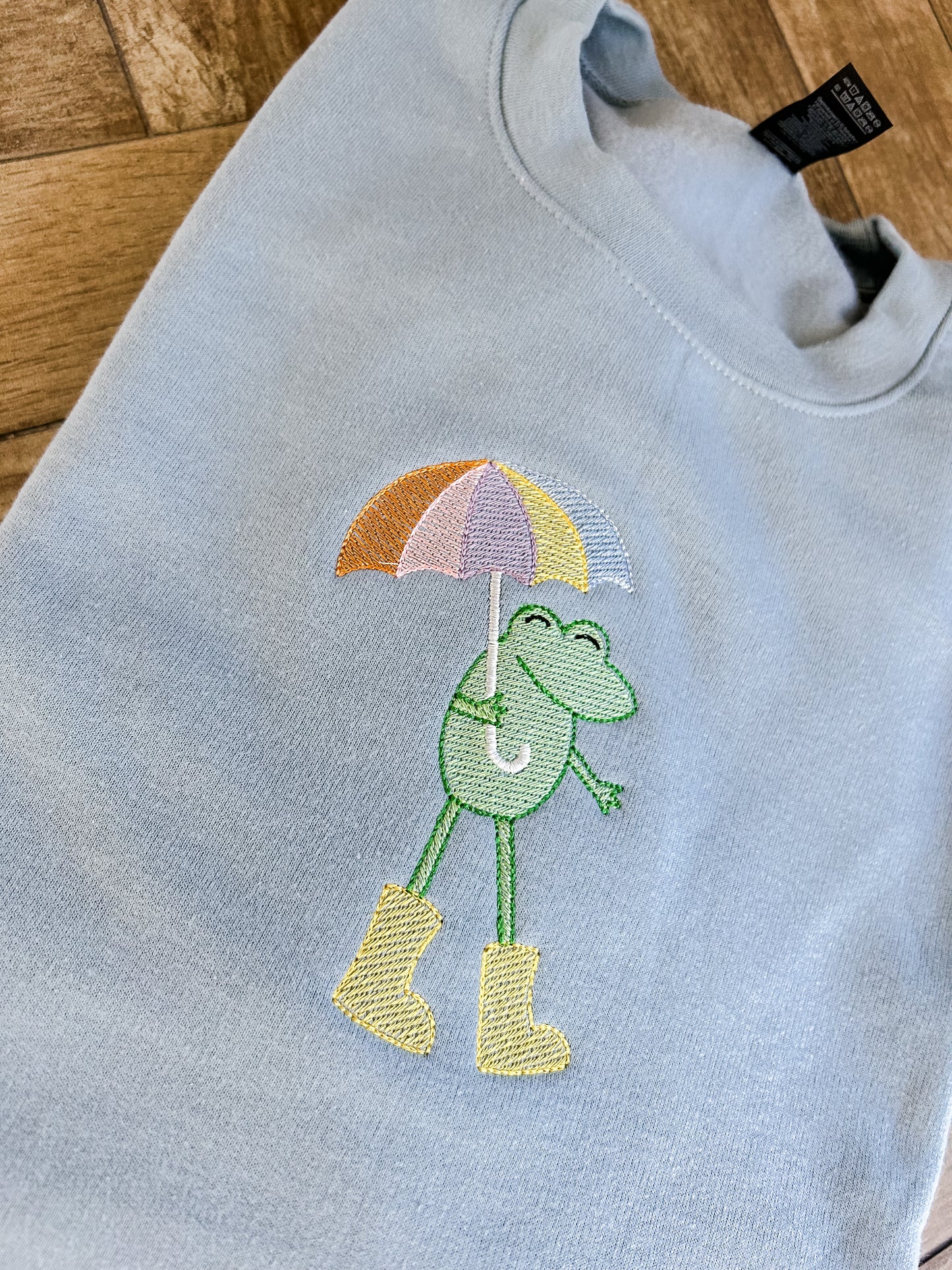 Rainy Day Frog Sweatshirt