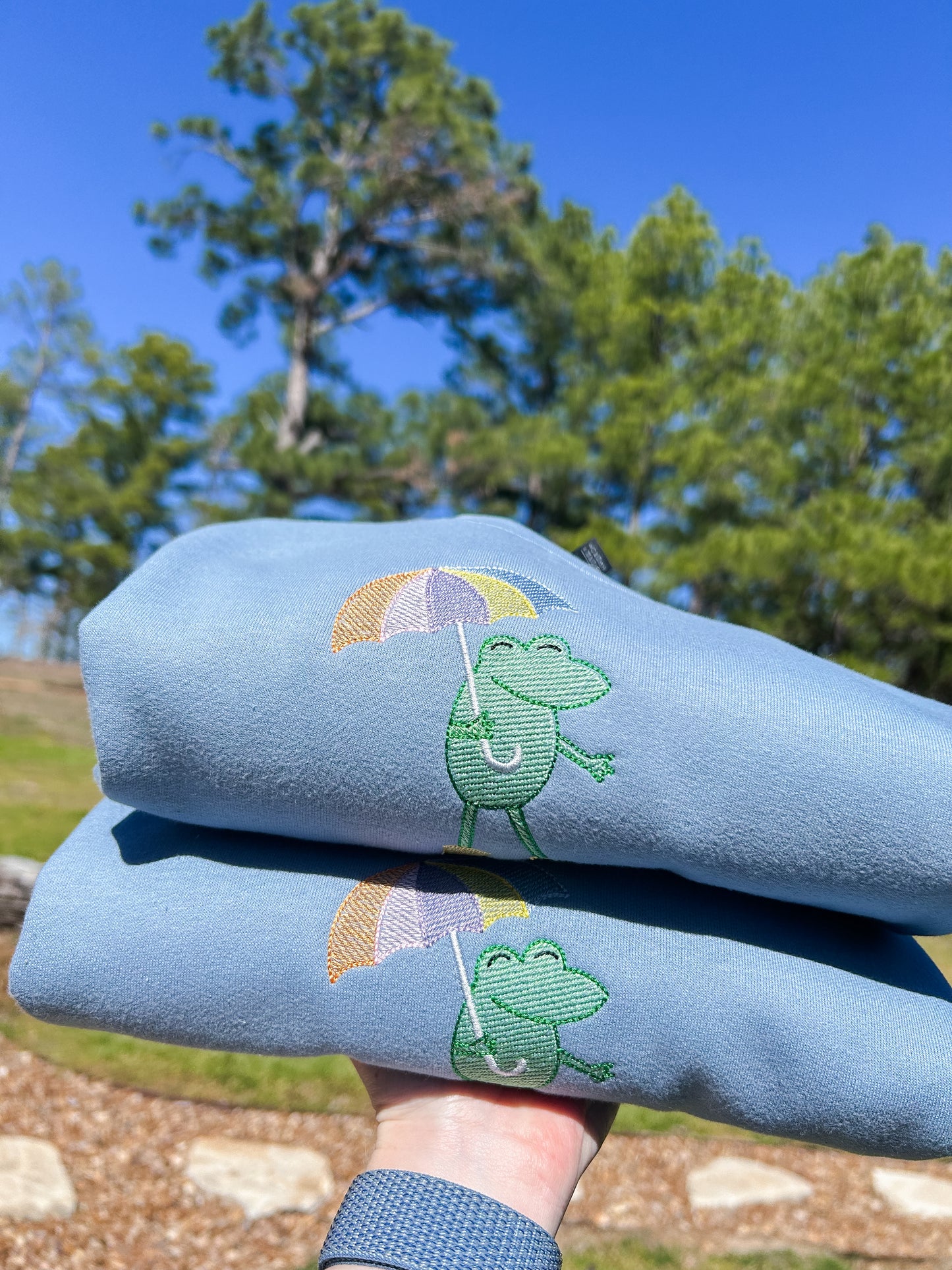 Rainy Day Frog Sweatshirt