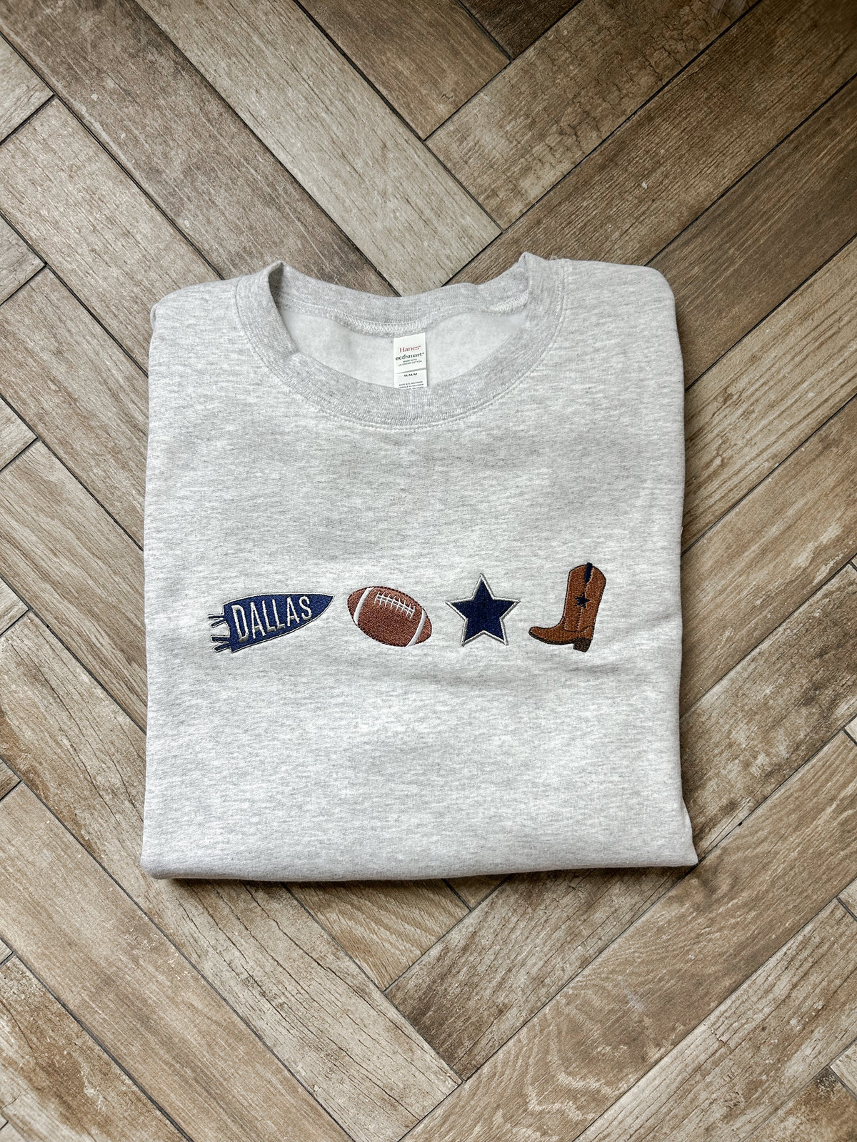 Dallas Charms Embroidered Sweatshirt
