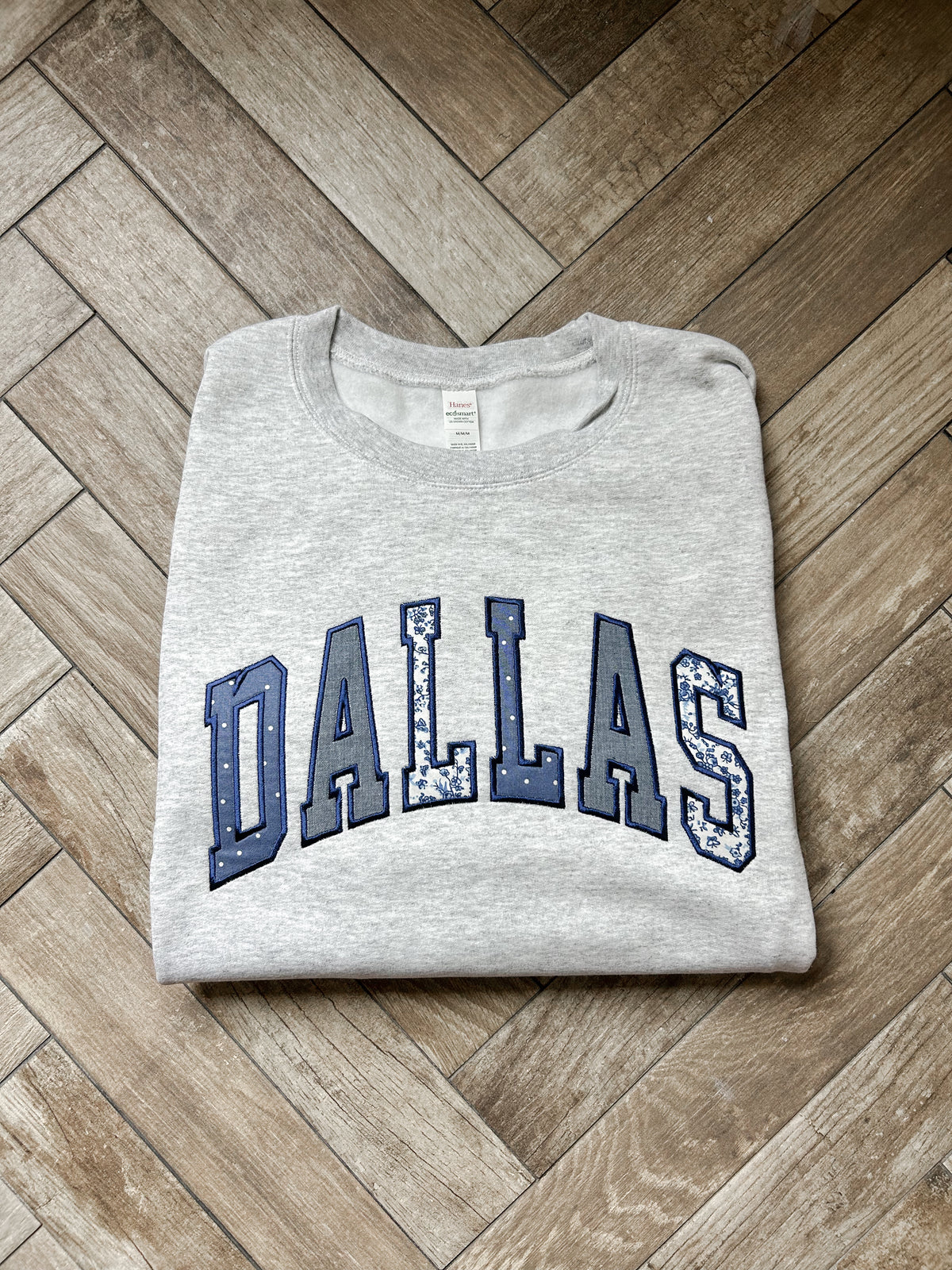 Dallas Applique Embroidered Sweatshirt