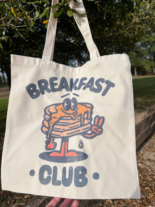 Breakfast Club Canvas Tote Bag
