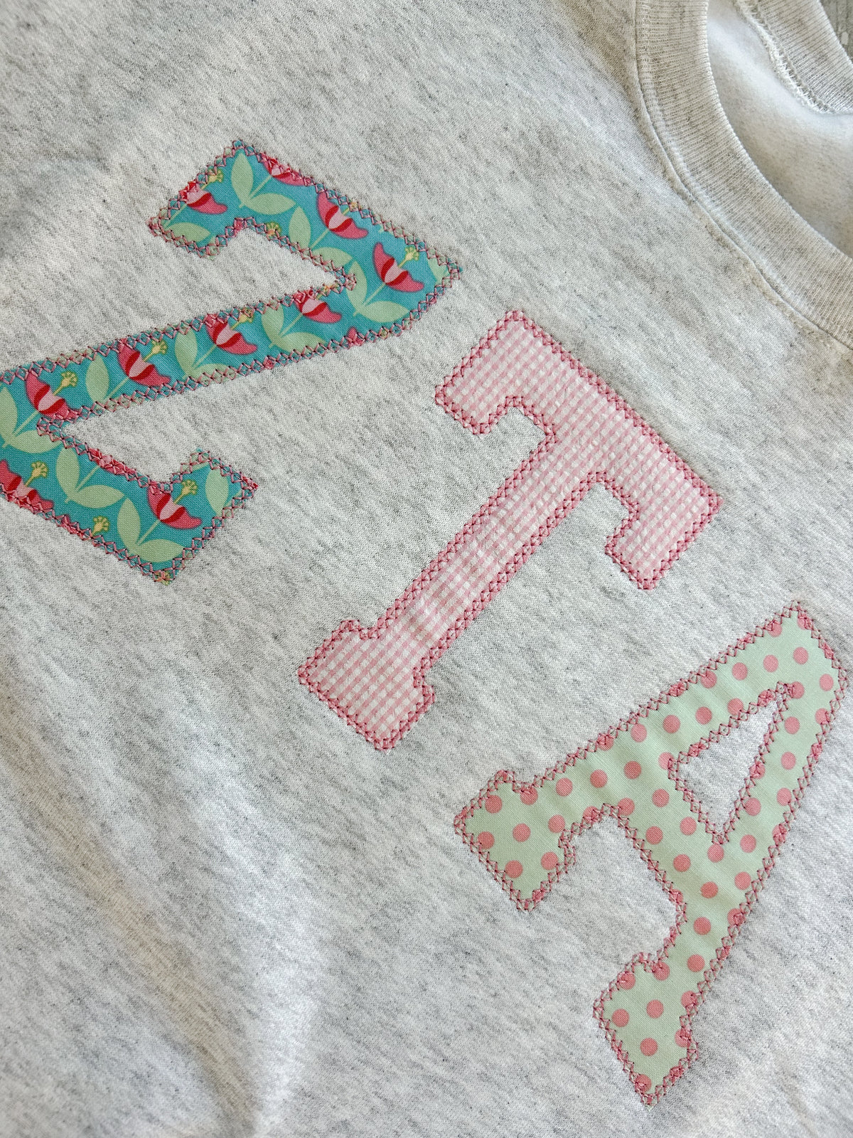 ZTA Applique Embroidered Sweatshirt