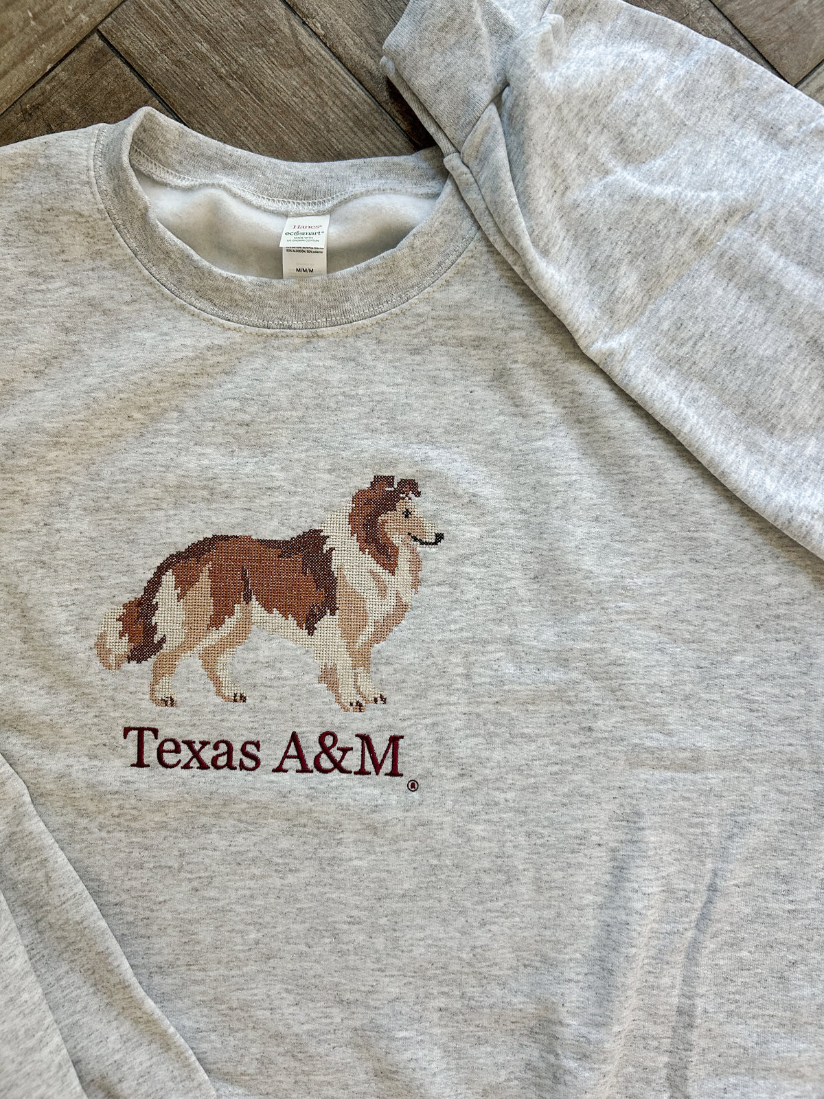 Texas A&M - Cross Stitch Collie