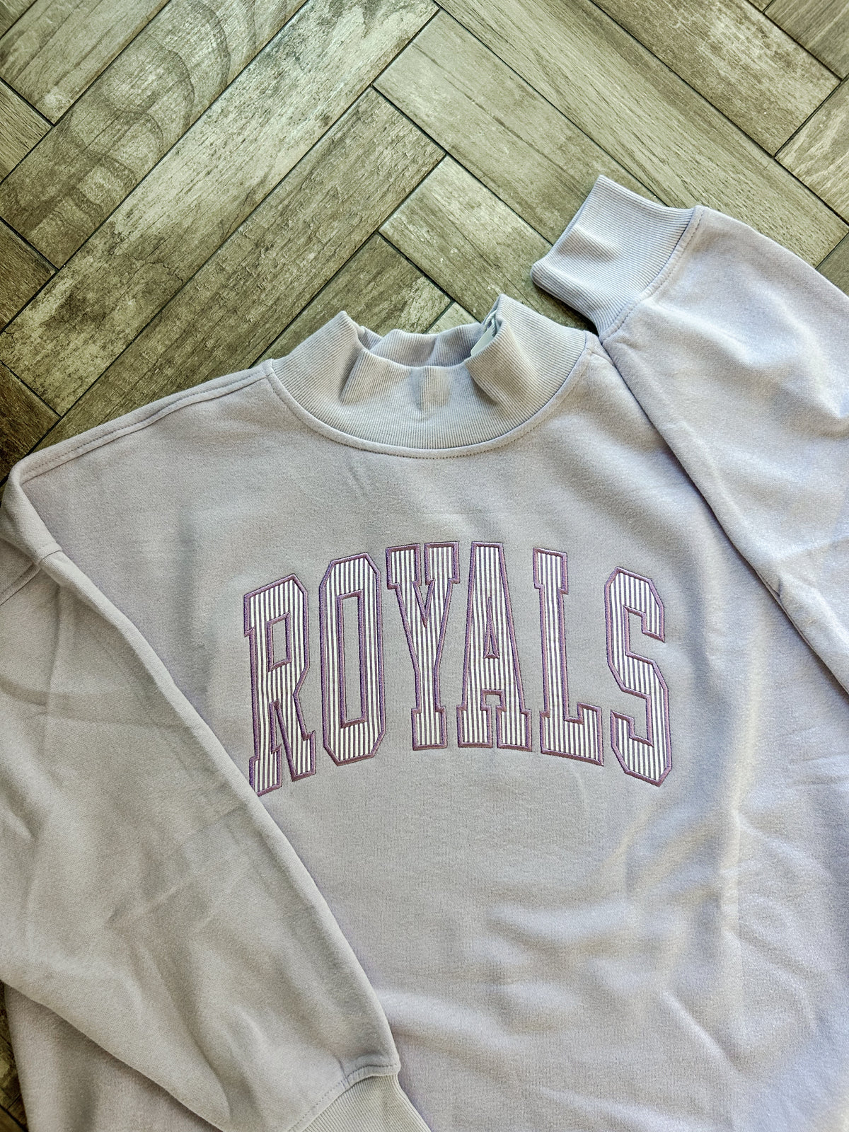 Royals - Lilac Mockneck