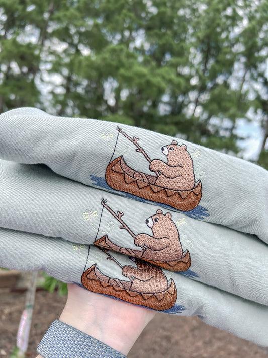 Fishing Bear T-Shirt