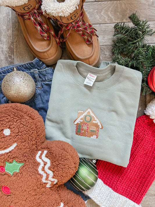 Sweet Holiday House Sweatshirt