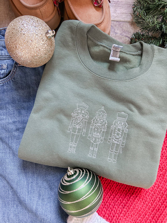 Three Nutcrackers Sweatshirt