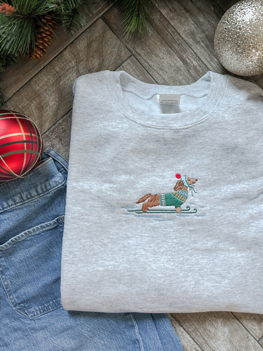 Dachshund Through the Snow!