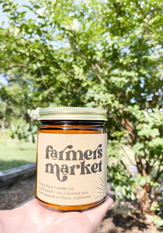 Farmers Market Scented Candle