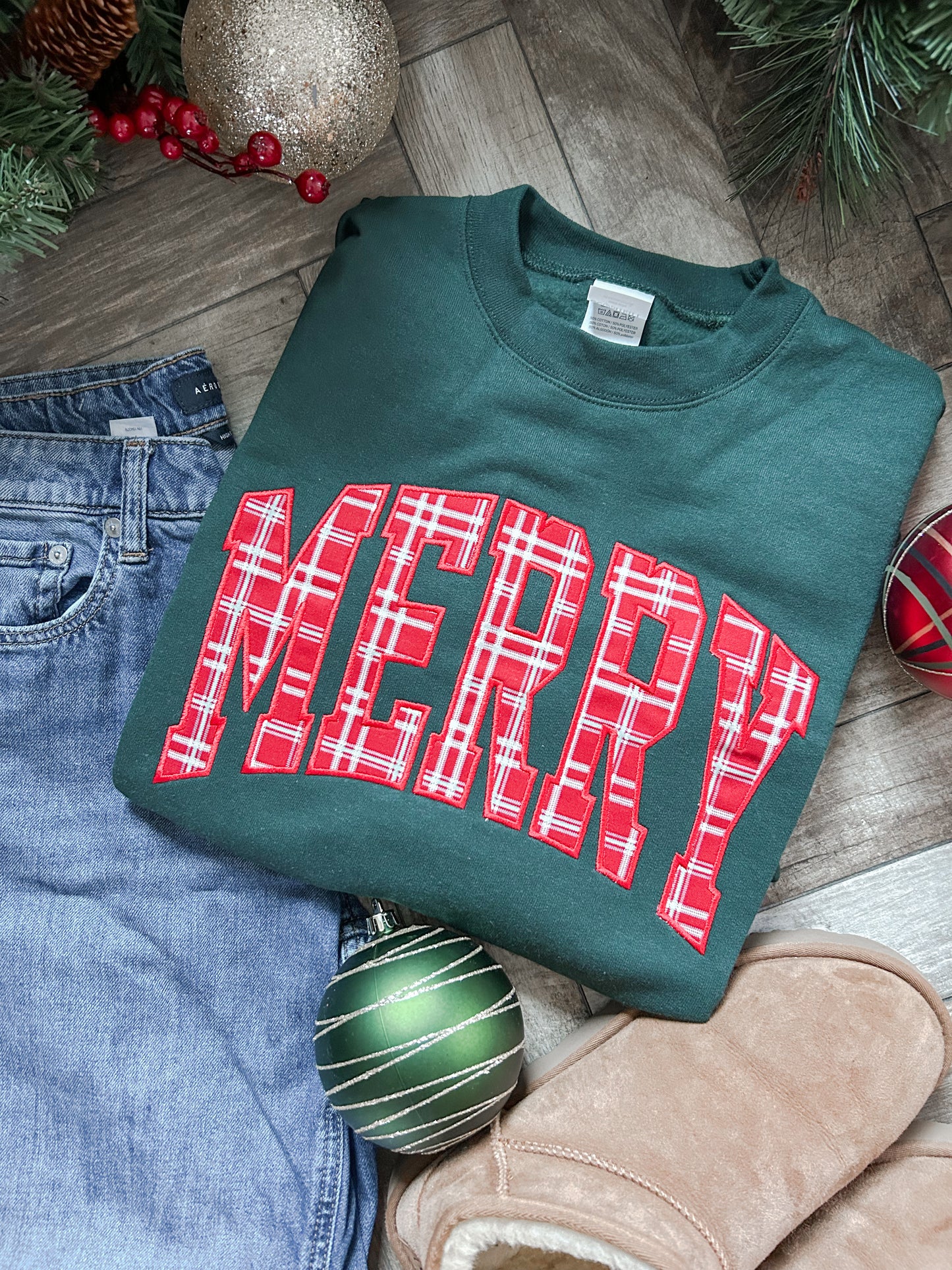 Merry (Red Plaid)