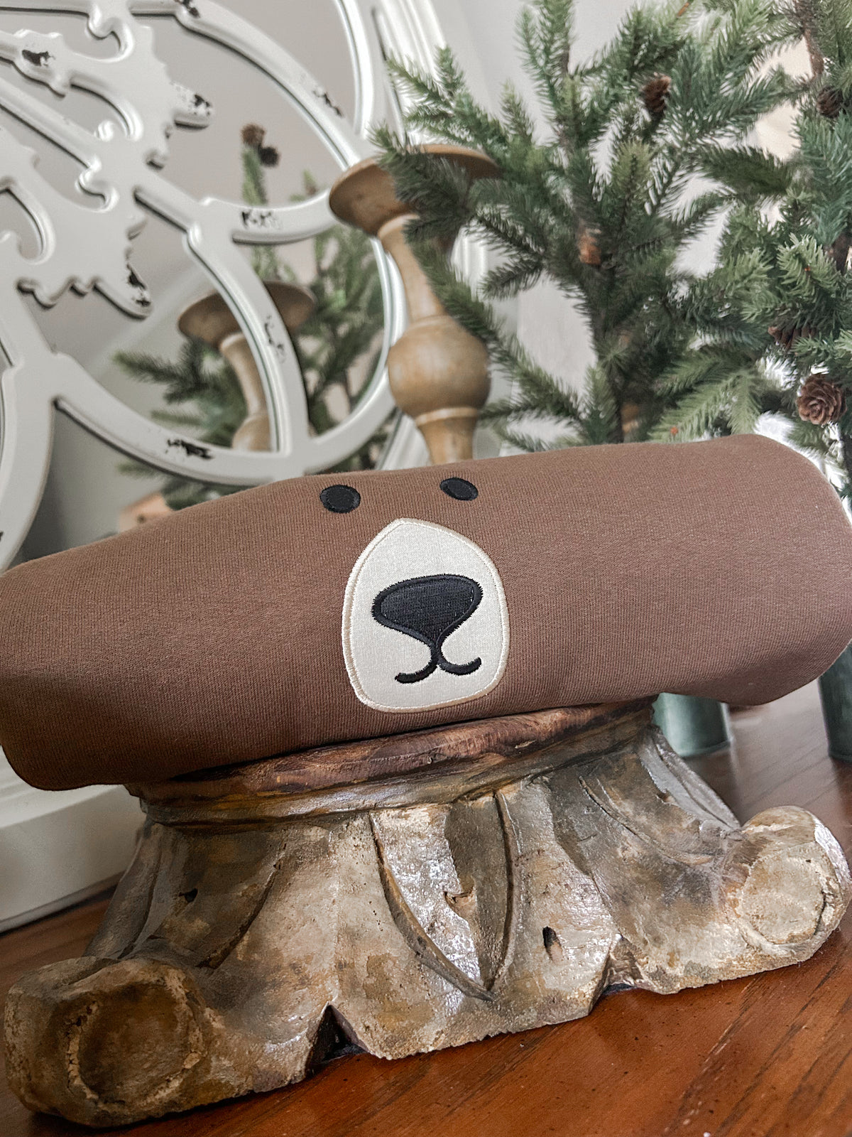 Bear Face Applique