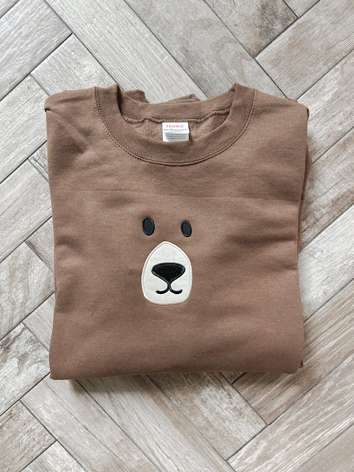 Bear Face Applique