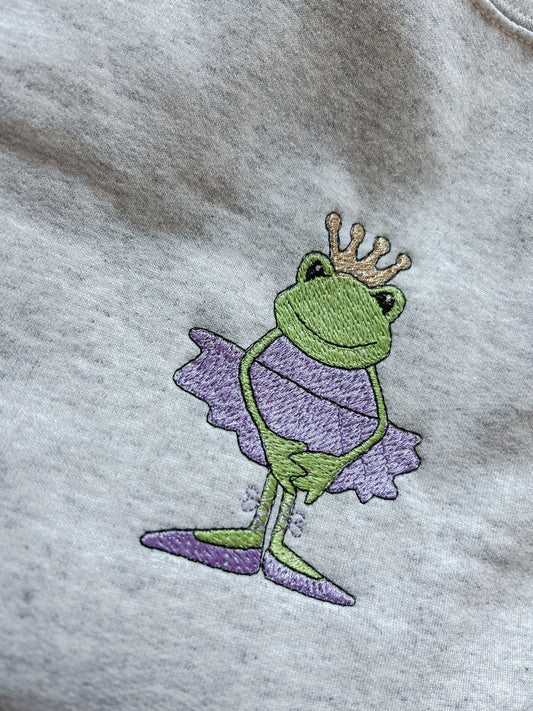 Ballerina Frog Sweatshirt