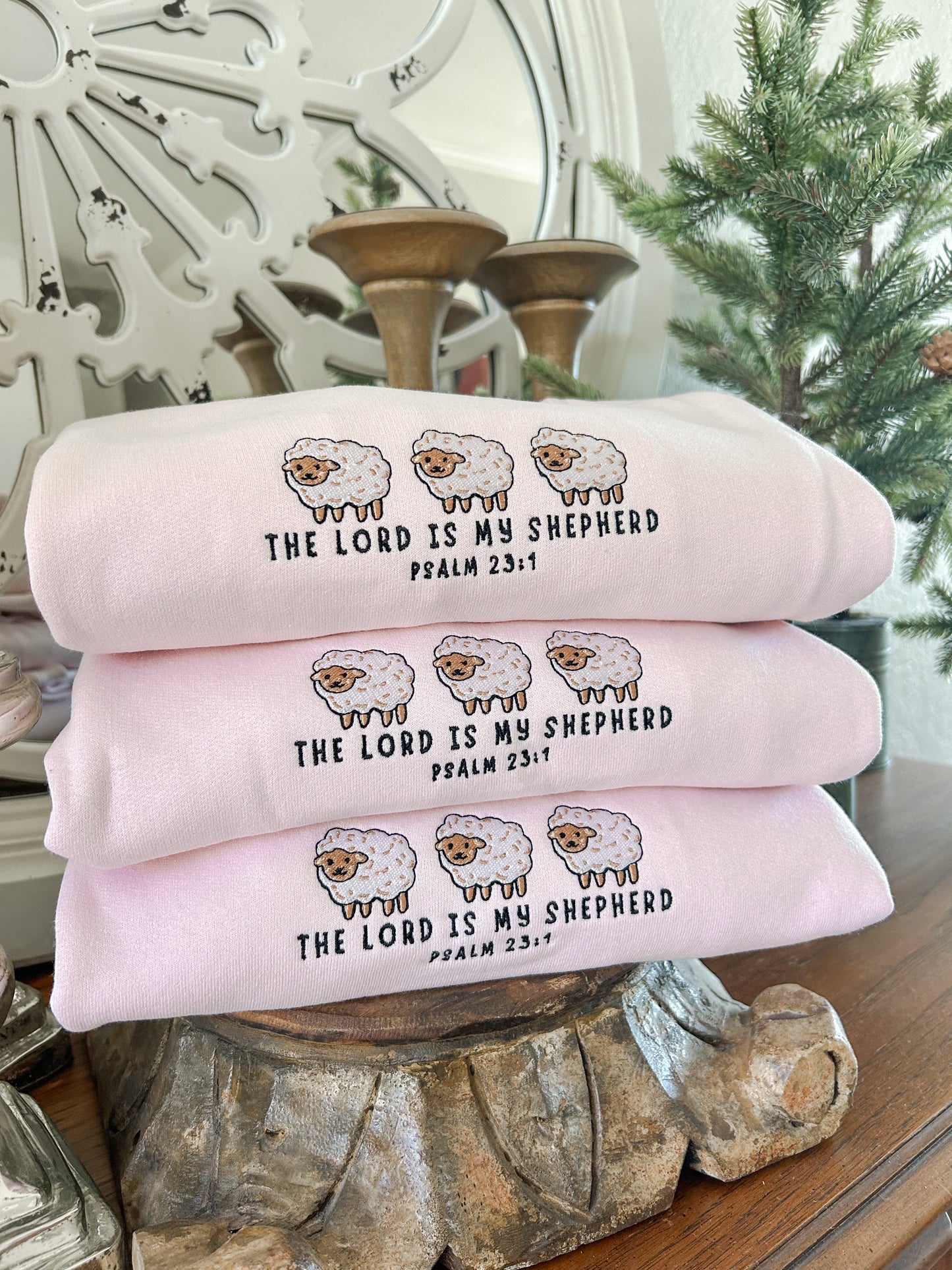 The Lord Is My Shepherd - Pink