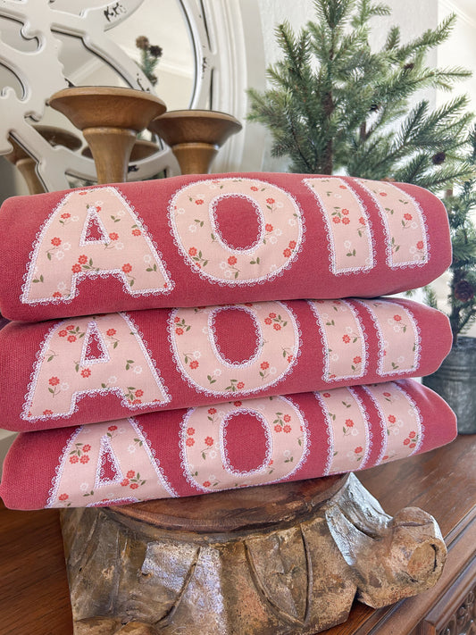 AOII - Lace Border