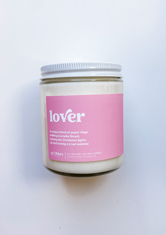 Lover Album Inspired Candle